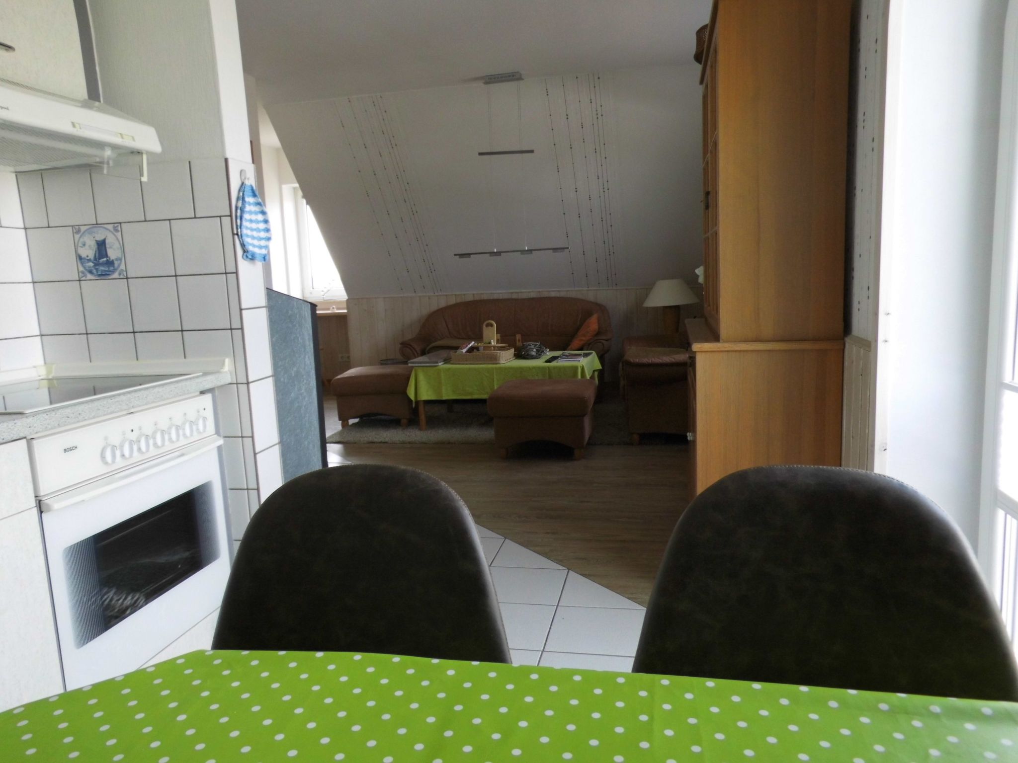 Wohnung in Osterdeich mit Terrasse und Garten