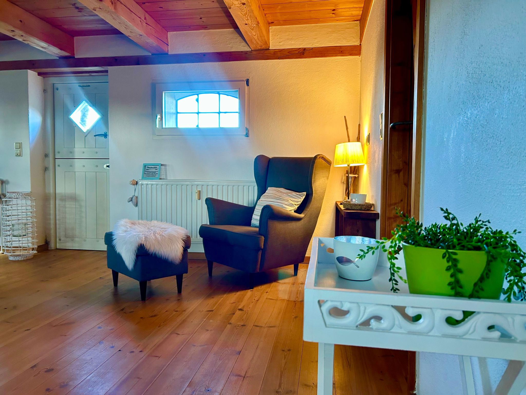 Reetdachhaus für erholsamen Familienurlaub-Binnen