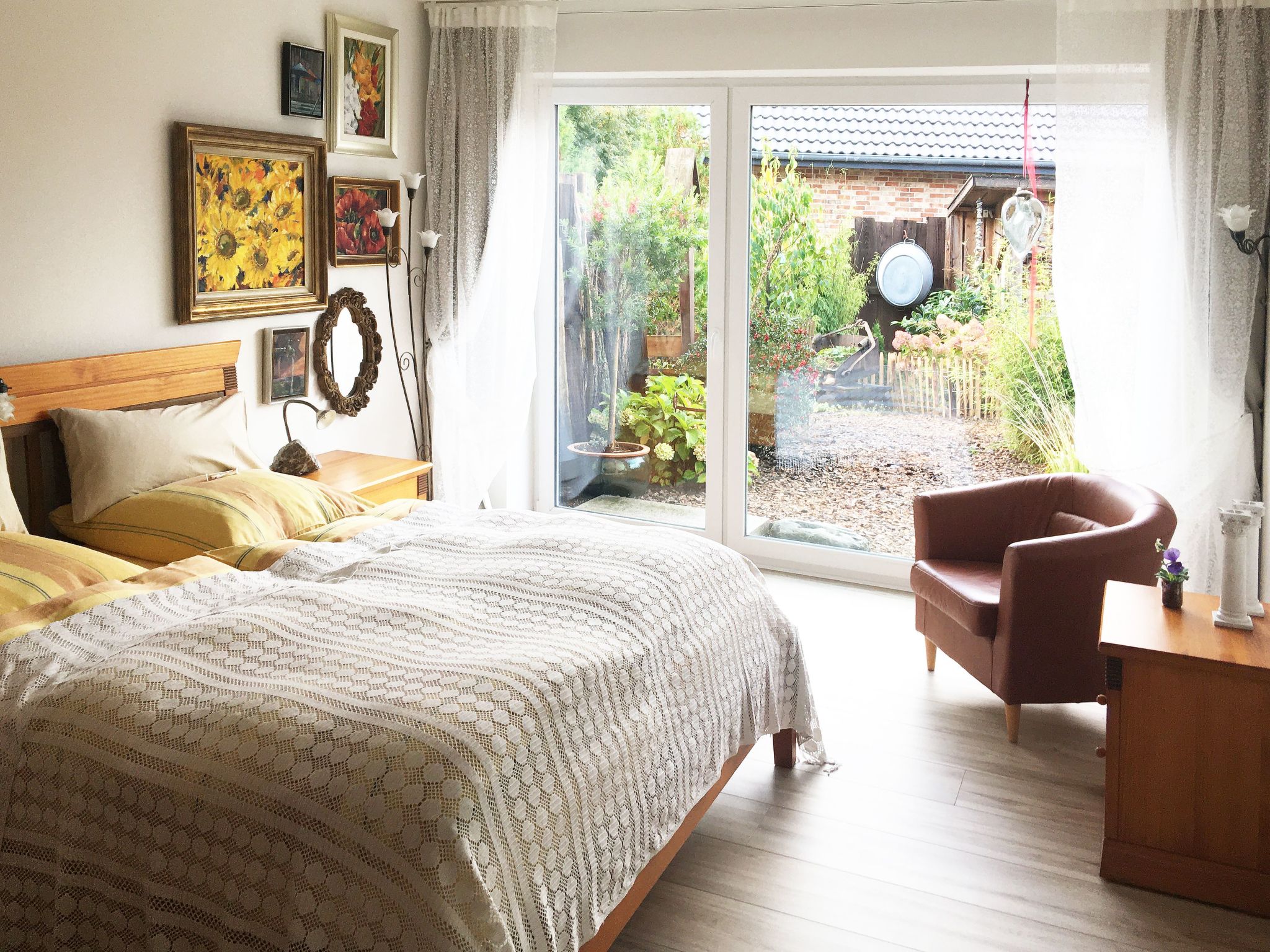 Ruhige Wohnung in Risum mit Garten und Terrasse-Dedans