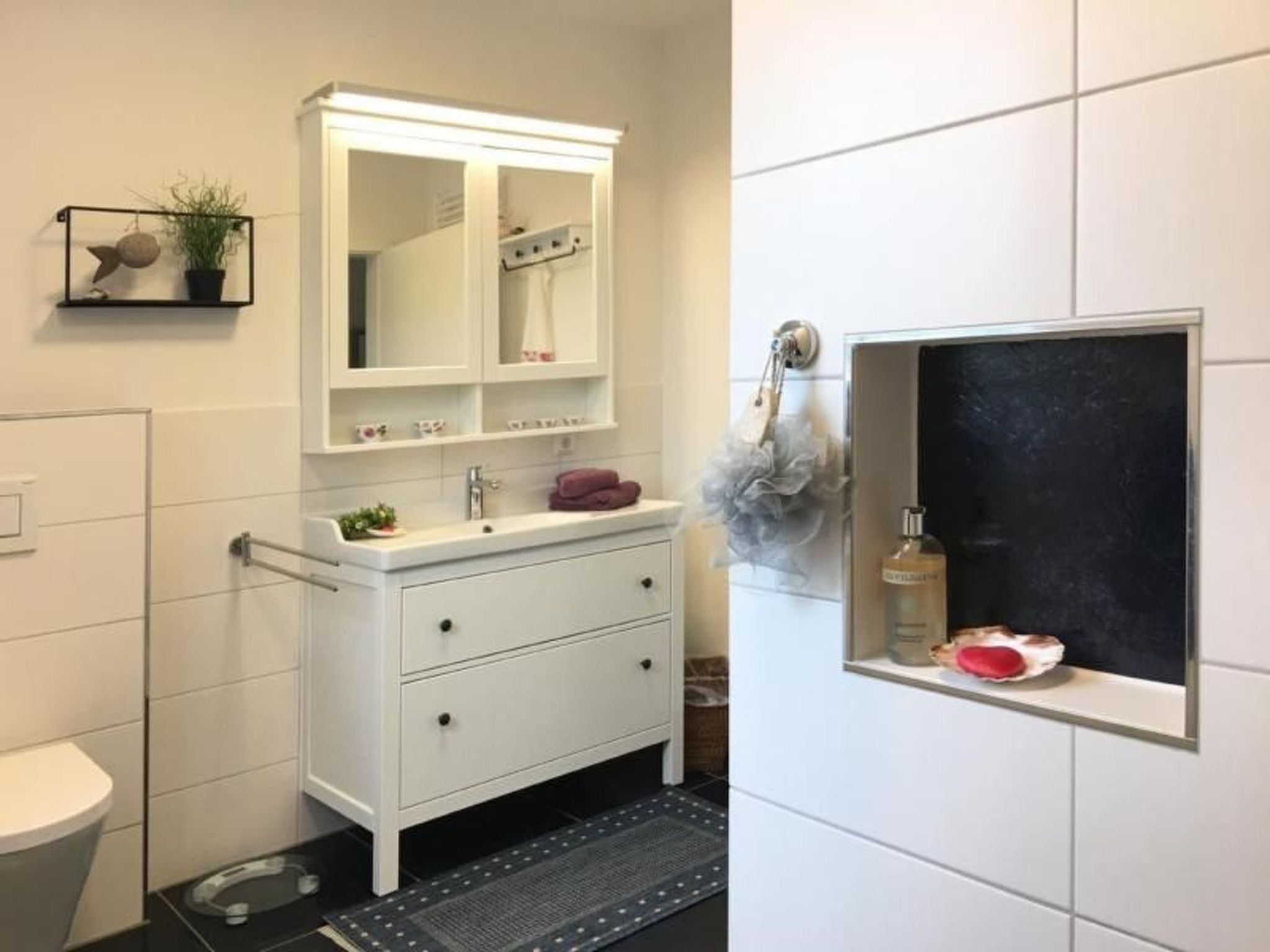 Ruhige Wohnung in Risum mit Garten und Terrasse-Dedans