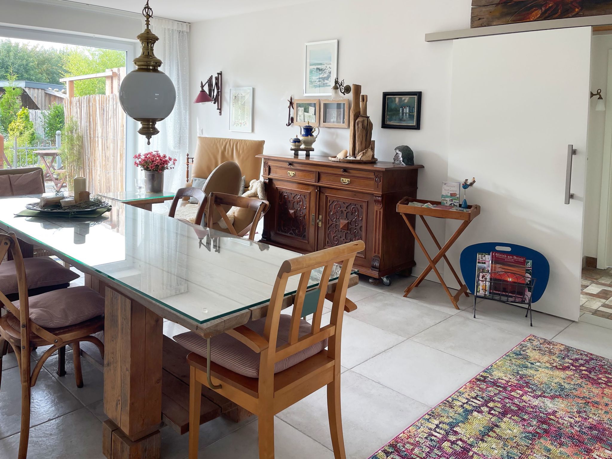 Ruhige Wohnung in Risum mit Garten und Terrasse-Dedans