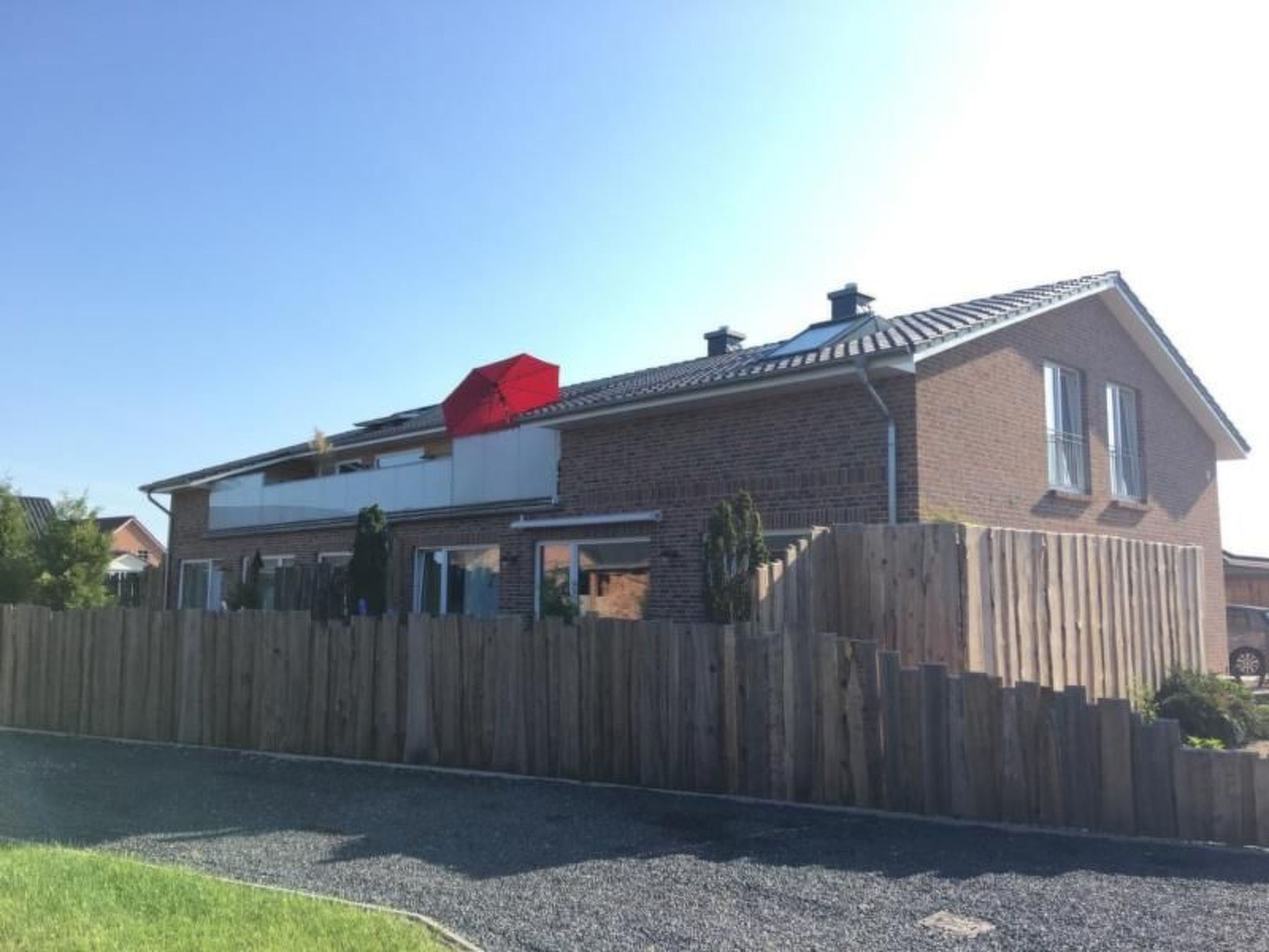 Ruhige Wohnung in Risum mit Garten und Terrasse-Dehors