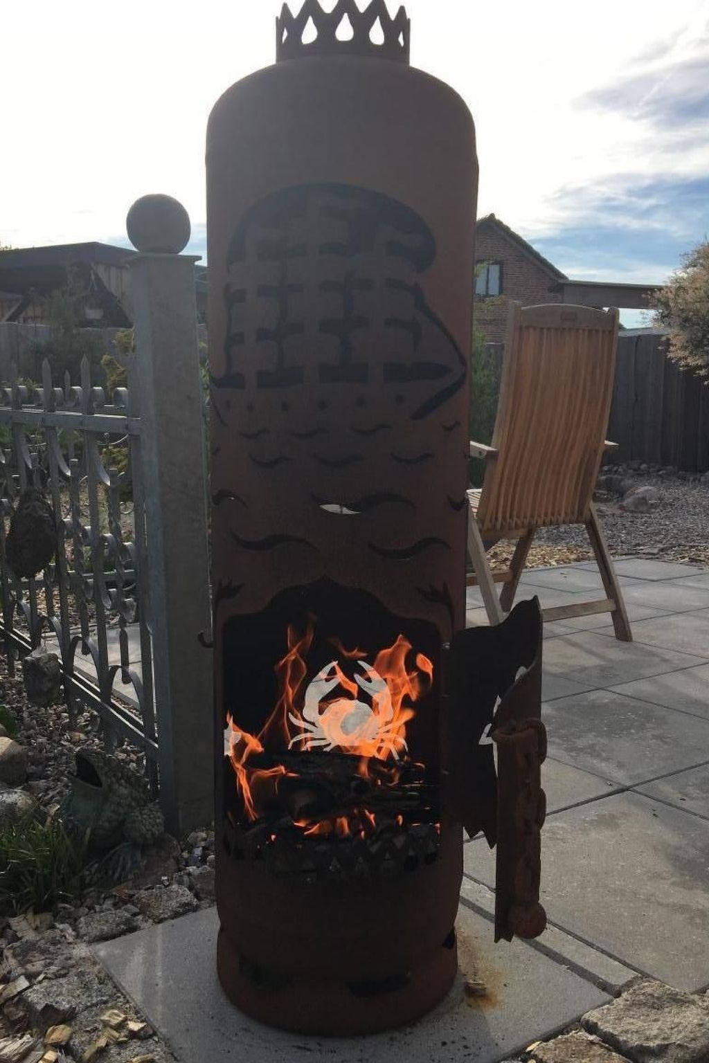 Ruhige Wohnung in Risum mit Garten und Terrasse-Dehors