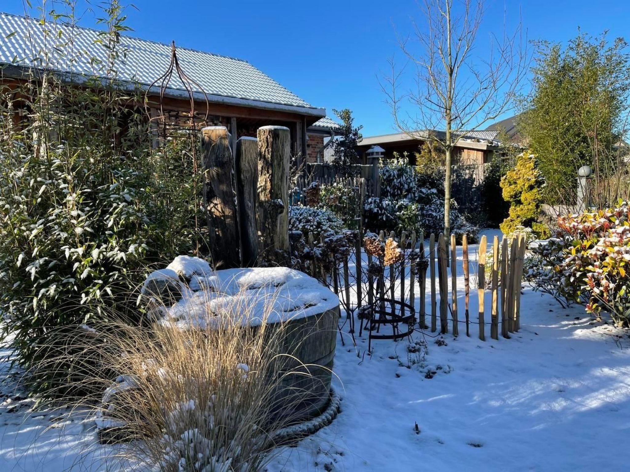 Ruhige Wohnung in Risum mit Garten und Terrasse-Dehors