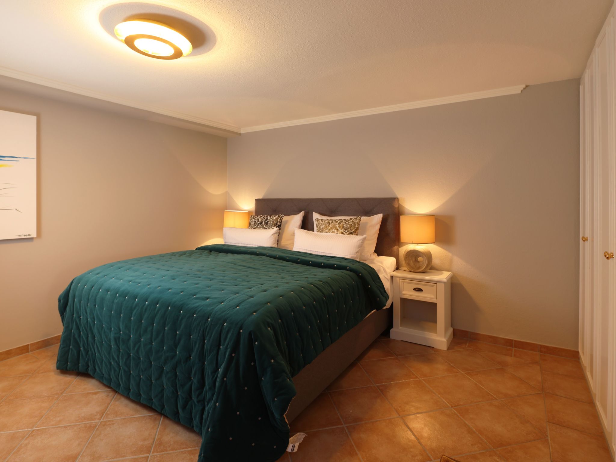 In Westerland mit Sonniger Terrasse-Binnen