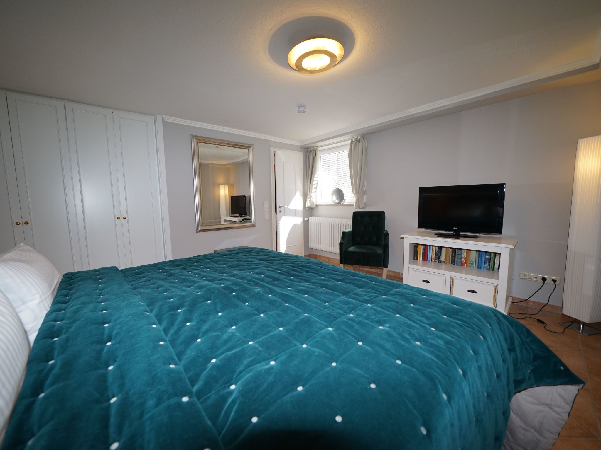 In Westerland mit Sonniger Terrasse-Binnen