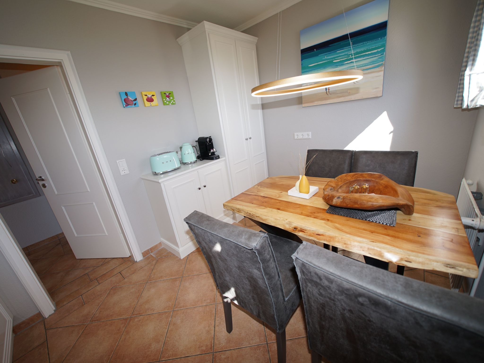 In Westerland mit Sonniger Terrasse-Binnen