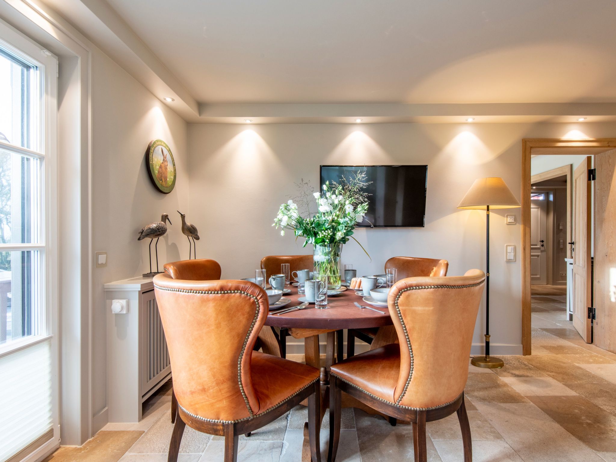 In Großmorsum mit Terrasse und Grill-Binnen