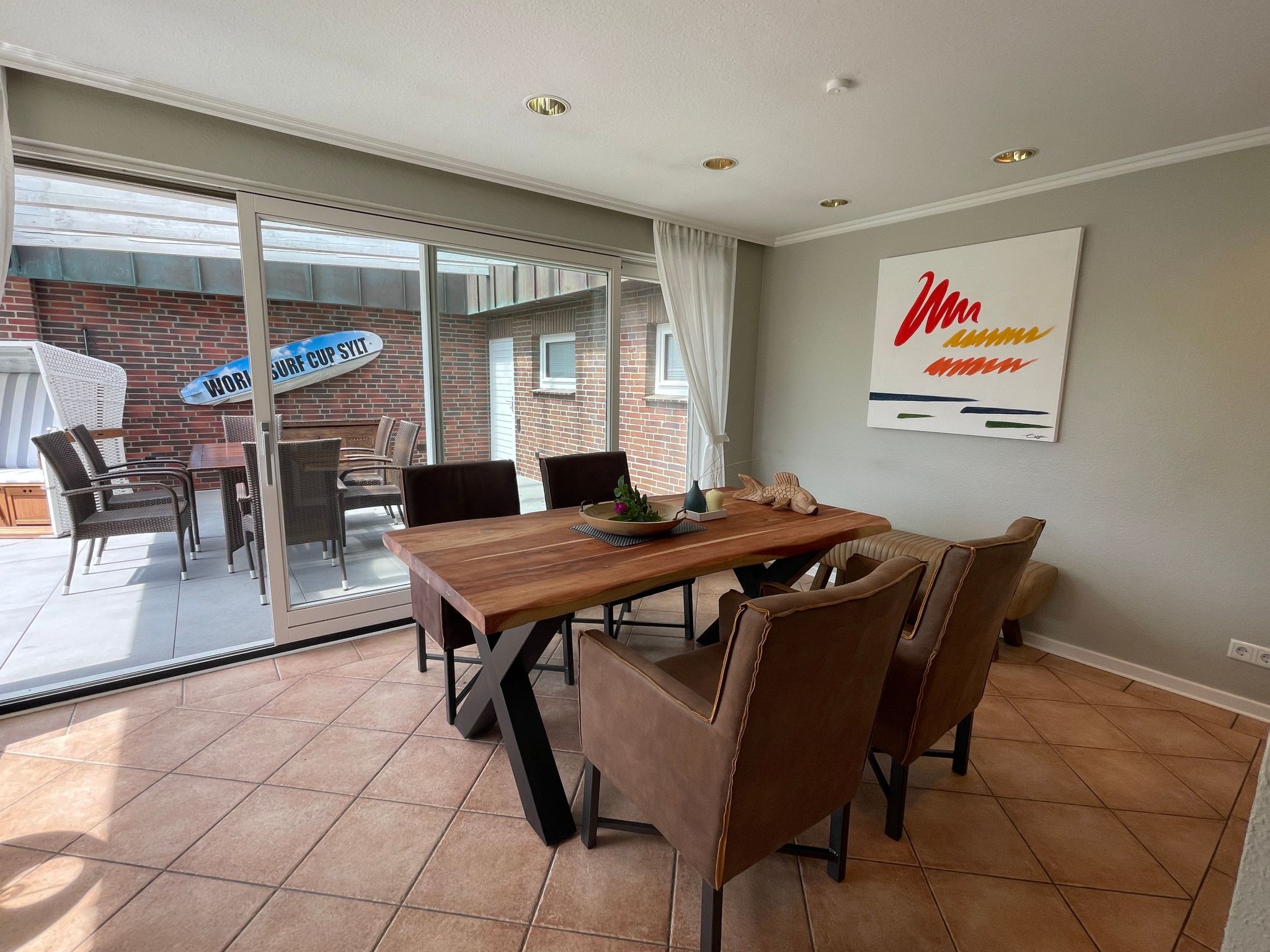 Wohnung in Westerland mit Garten und Terrasse-Binnen