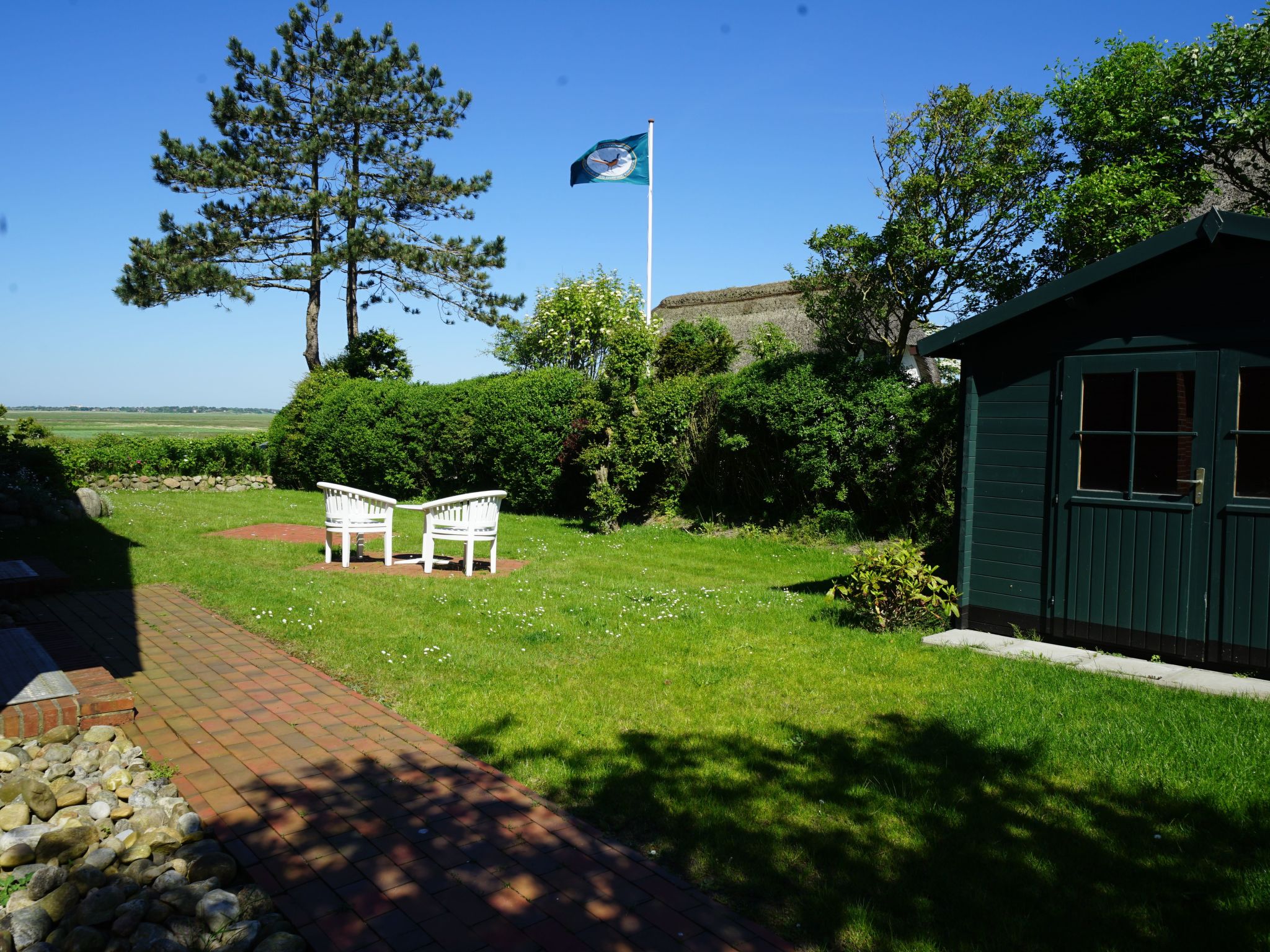 Wohnung in Morsum mit Garten und Terrasse-Dedans