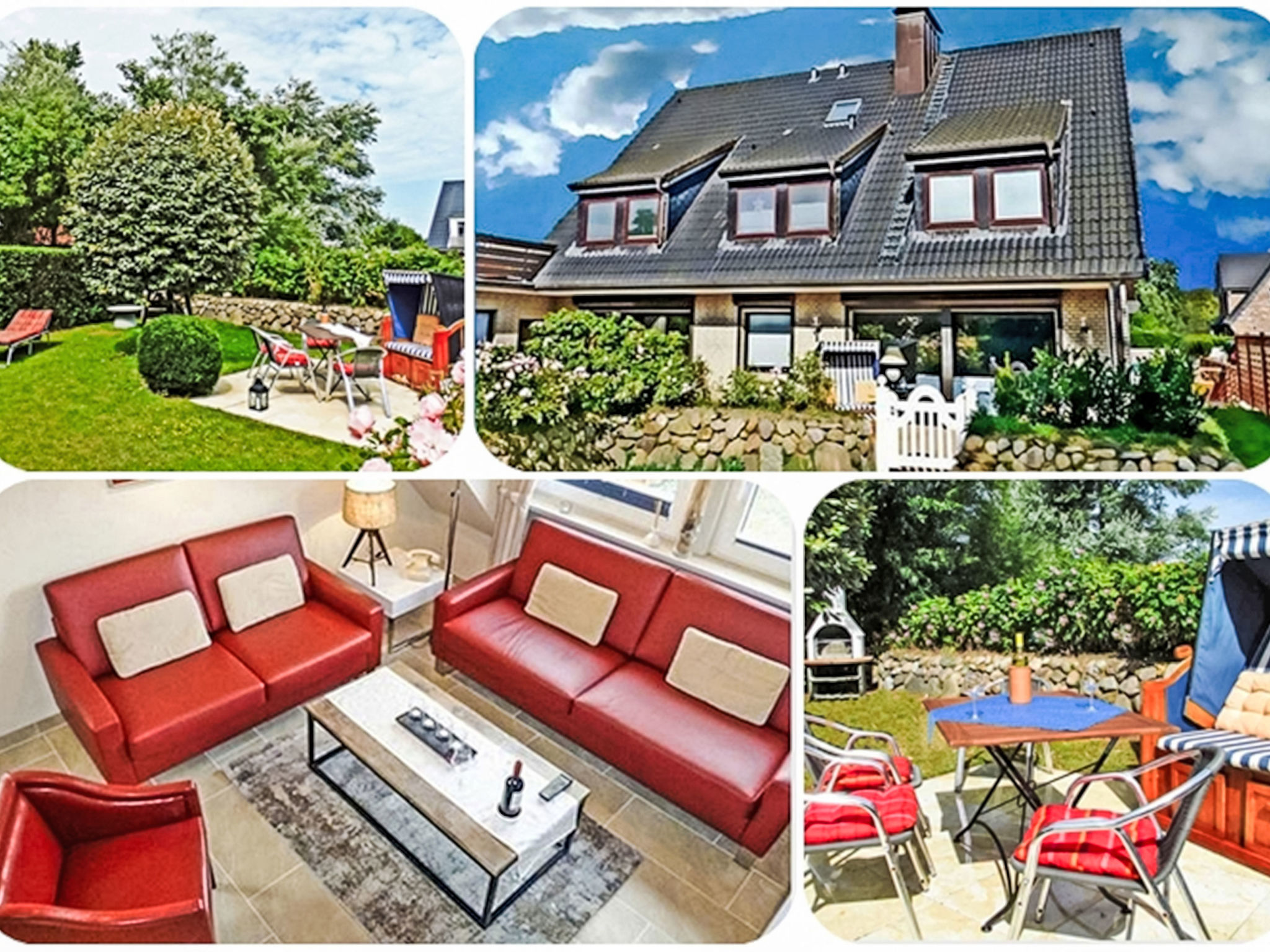 Ferienwohnung in Westerland mit Grossem Garten