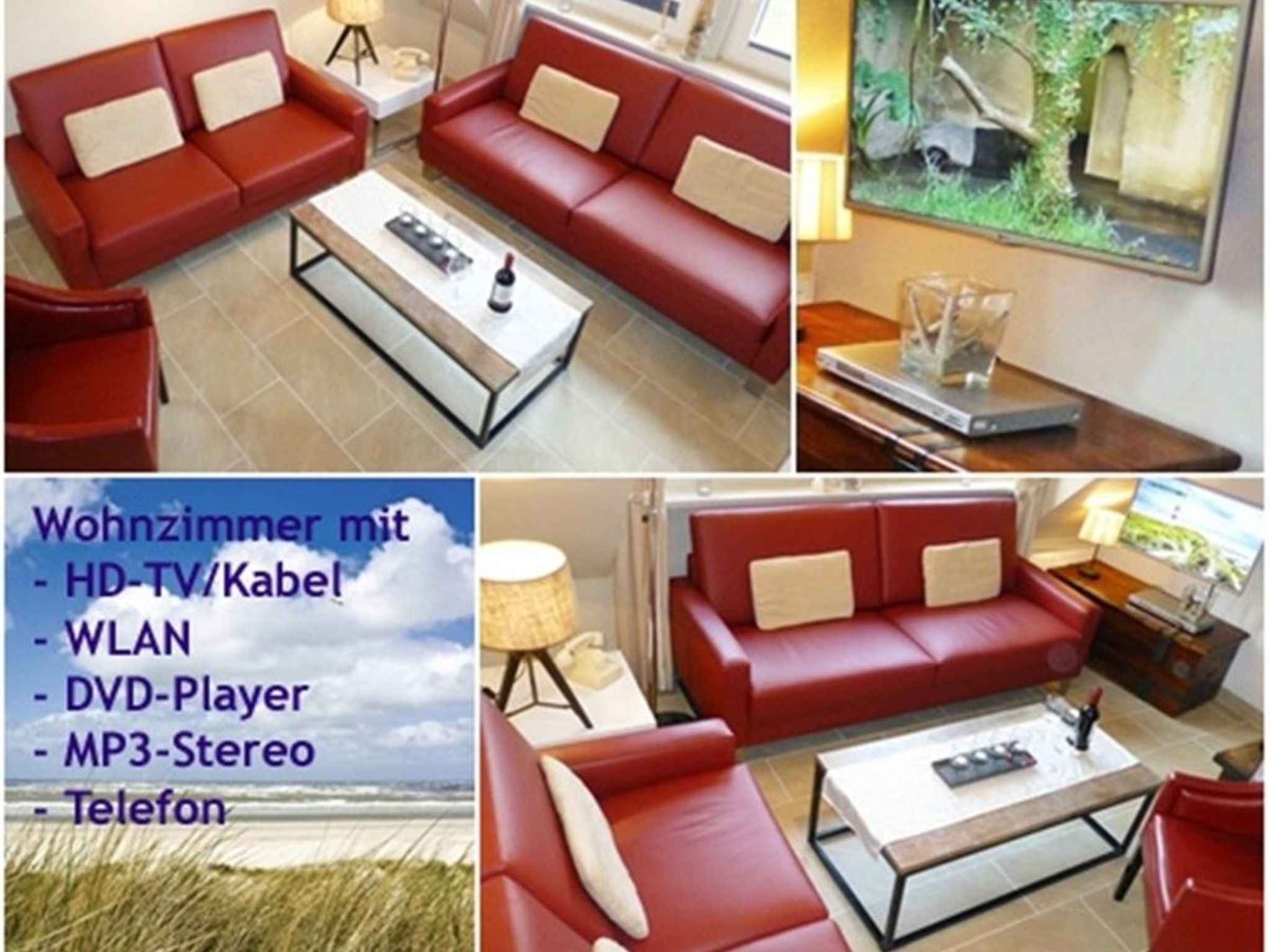 Appartement in Westerland mit Großem Garten-Binnen