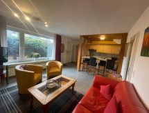 Gelijkvloers appartement aan de golfbaan in Archsum, vlakbij zee - thumbnail 1