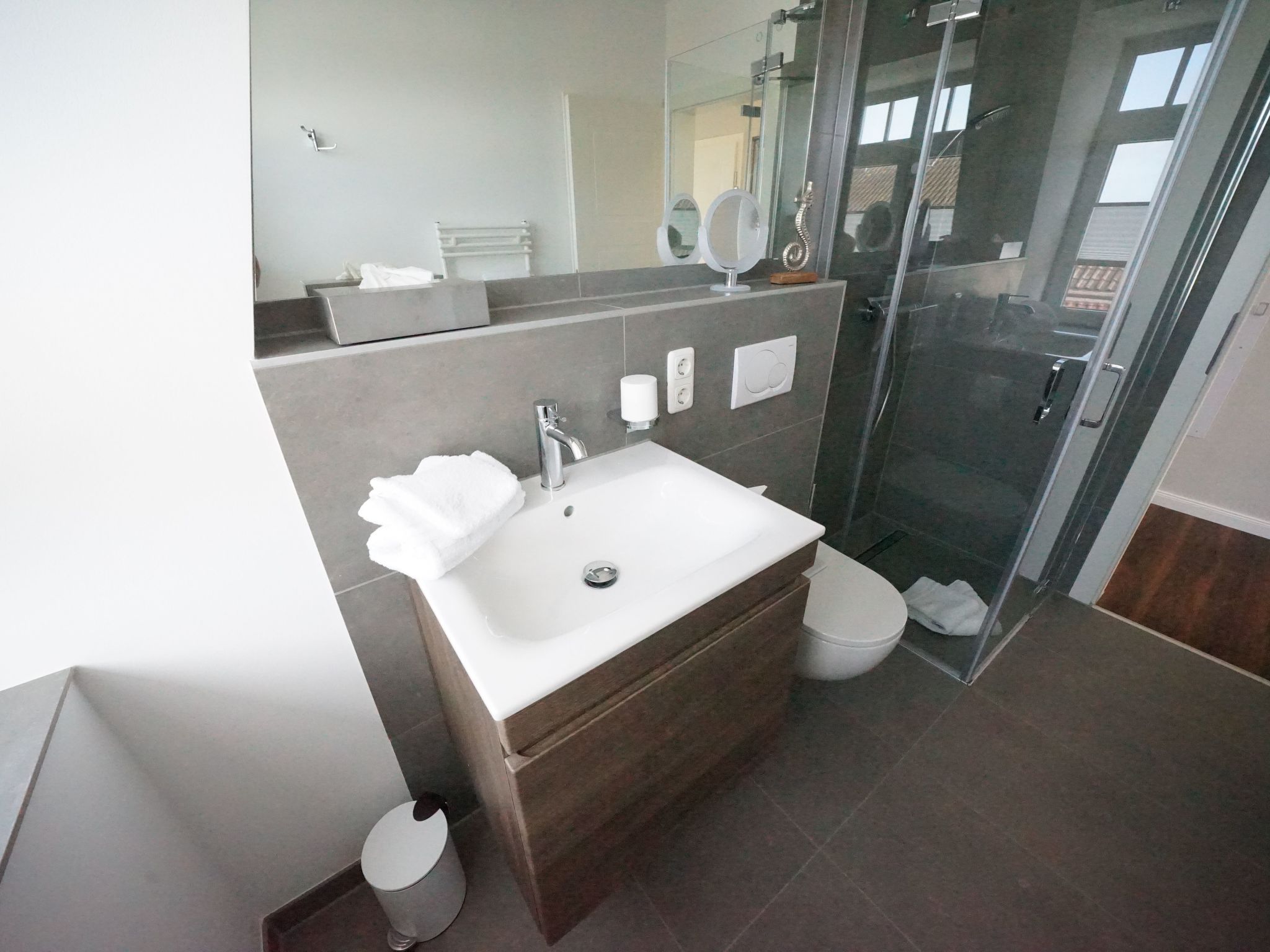 Wohnung mit Sonnenbalkon und Strandnähe-Binnen