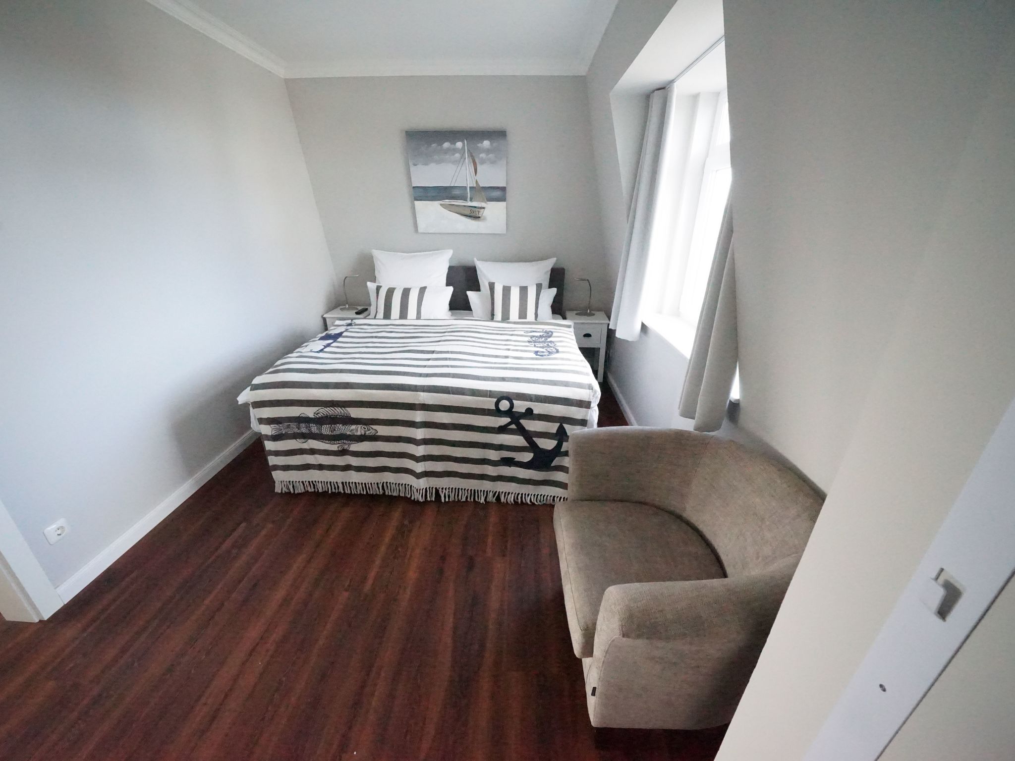 Wohnung mit Sonnenbalkon und Strandnähe-Binnen