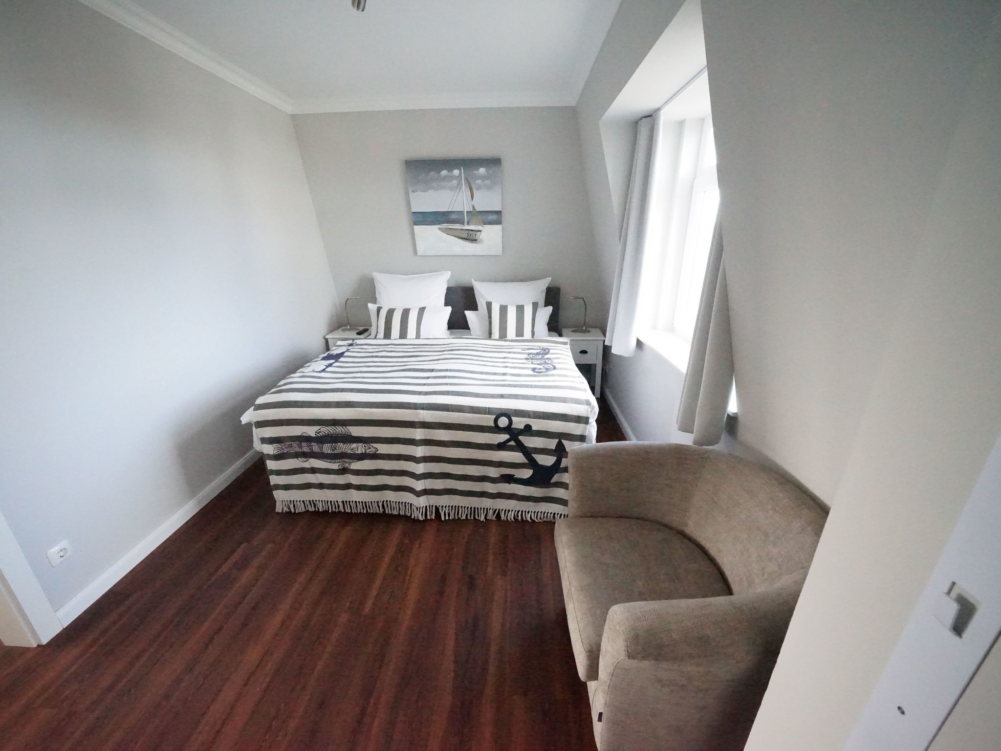 Wohnung mit Sonnenbalkon und Strandnähe-Binnen