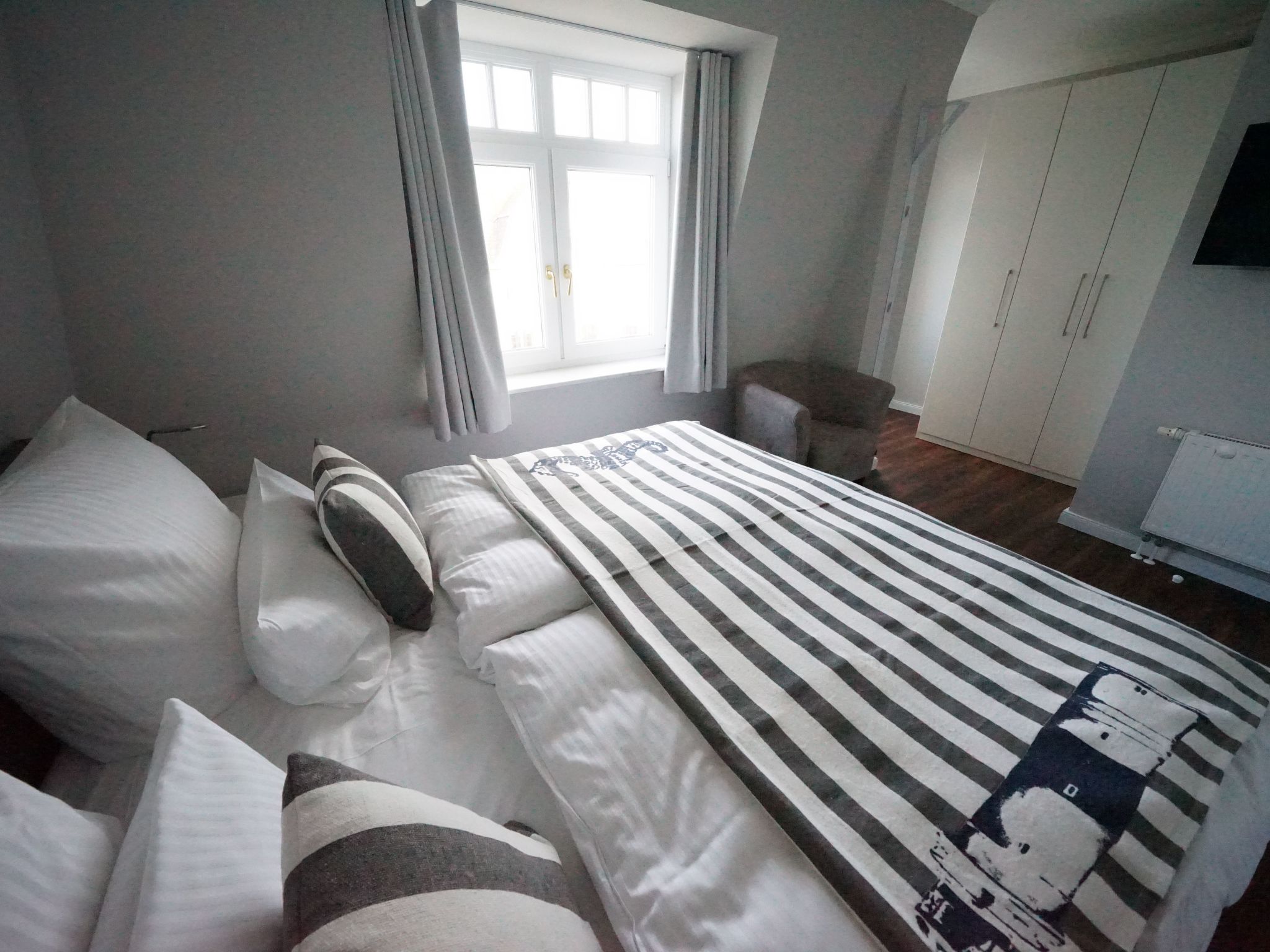 Wohnung mit Sonnenbalkon und Strandnähe-Binnen