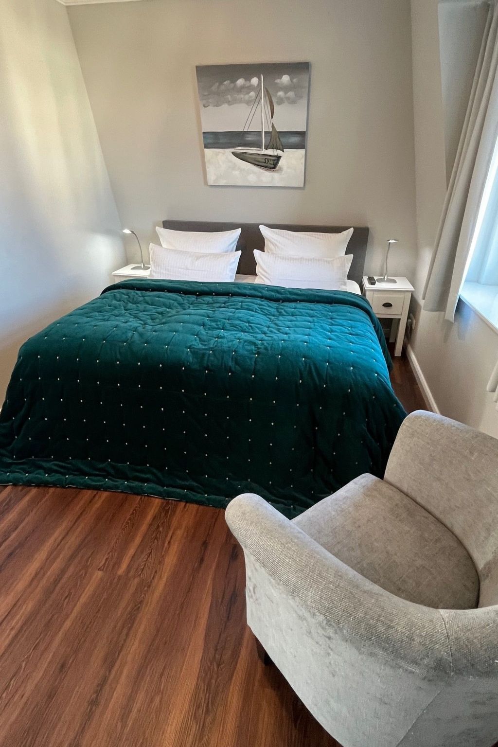 Wohnung mit Sonnenbalkon und Strandnähe-Binnen