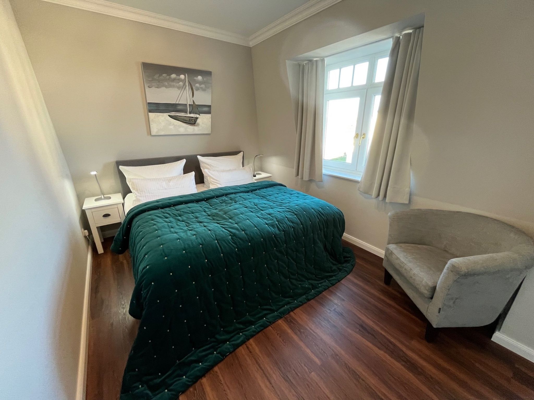 Wohnung mit Sonnenbalkon und Strandnähe-Binnen