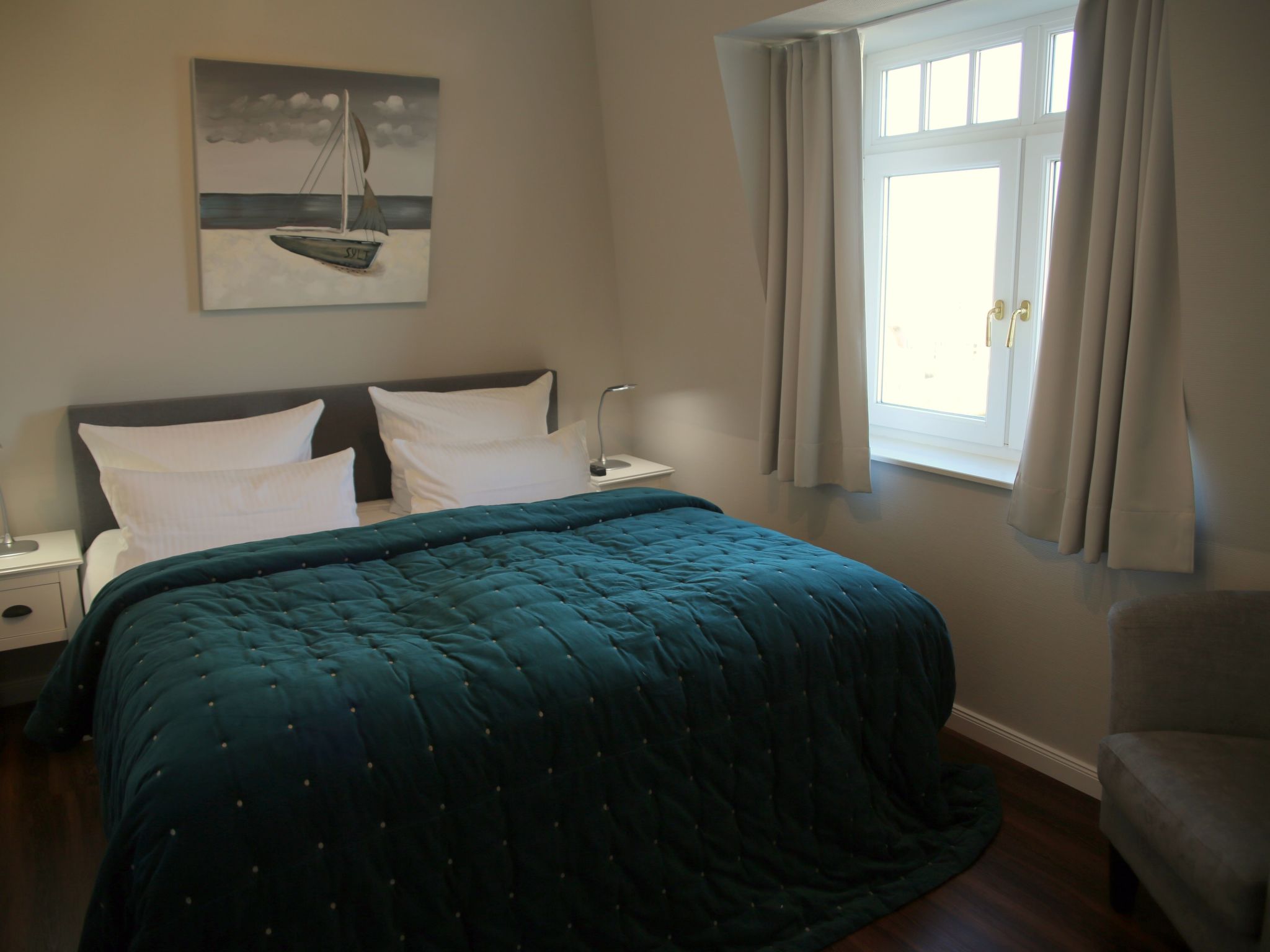 Wohnung mit Sonnenbalkon und Strandnähe-Binnen