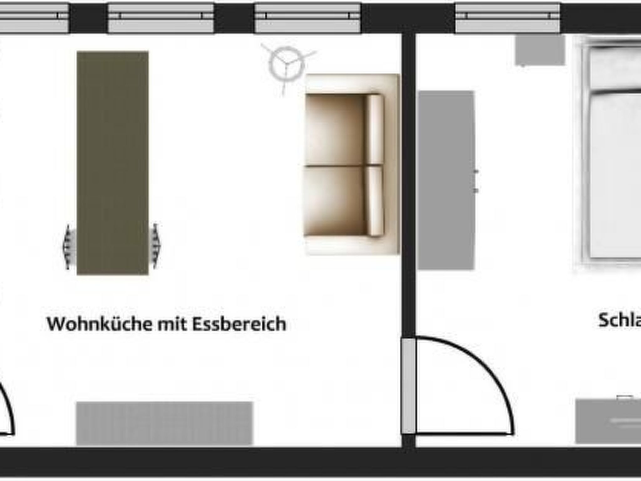 Mit Stellplatz mitten im Grünen-Binnen