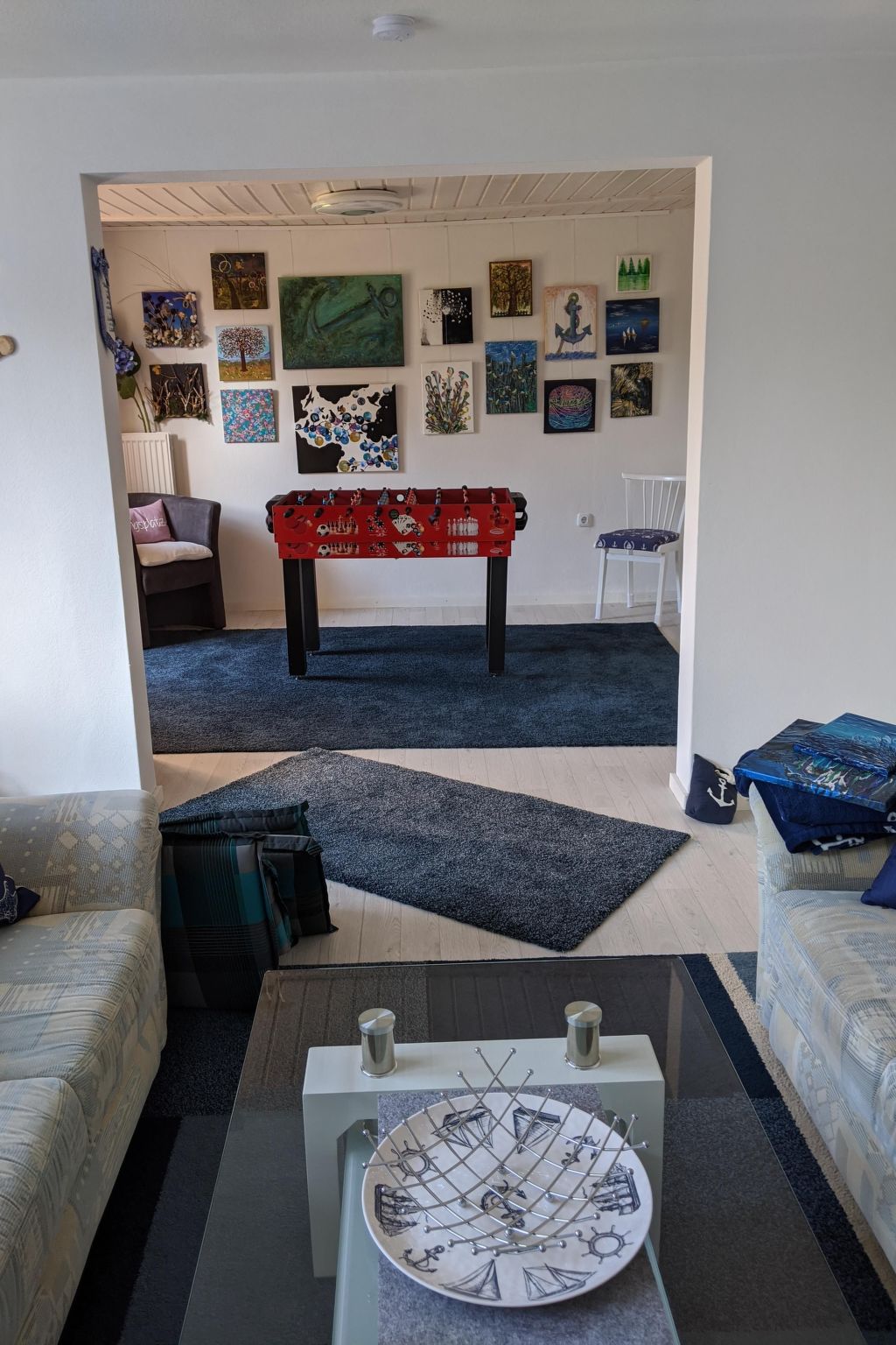 Maritime Ferienwohnung im Fachwerkhaus-Drinnen