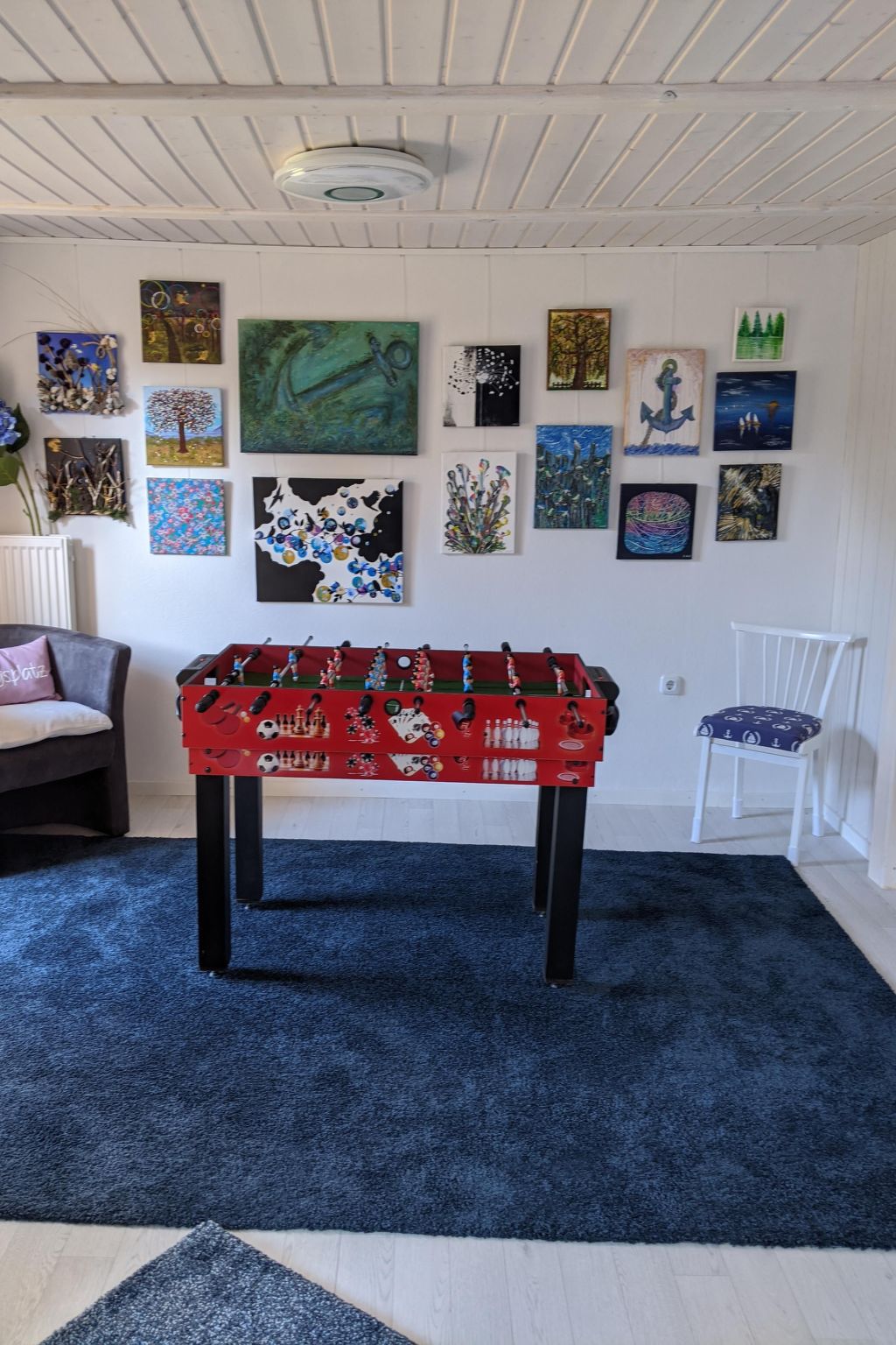 Maritime Ferienwohnung im Fachwerkhaus-Drinnen