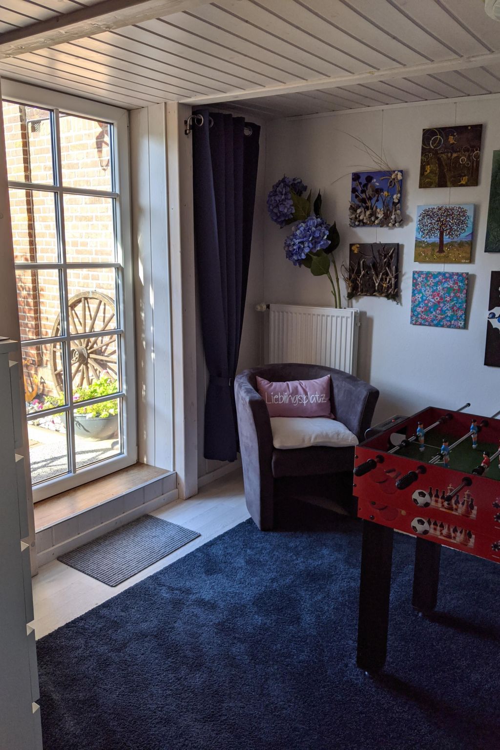 Maritime Ferienwohnung im Fachwerkhaus-Drinnen