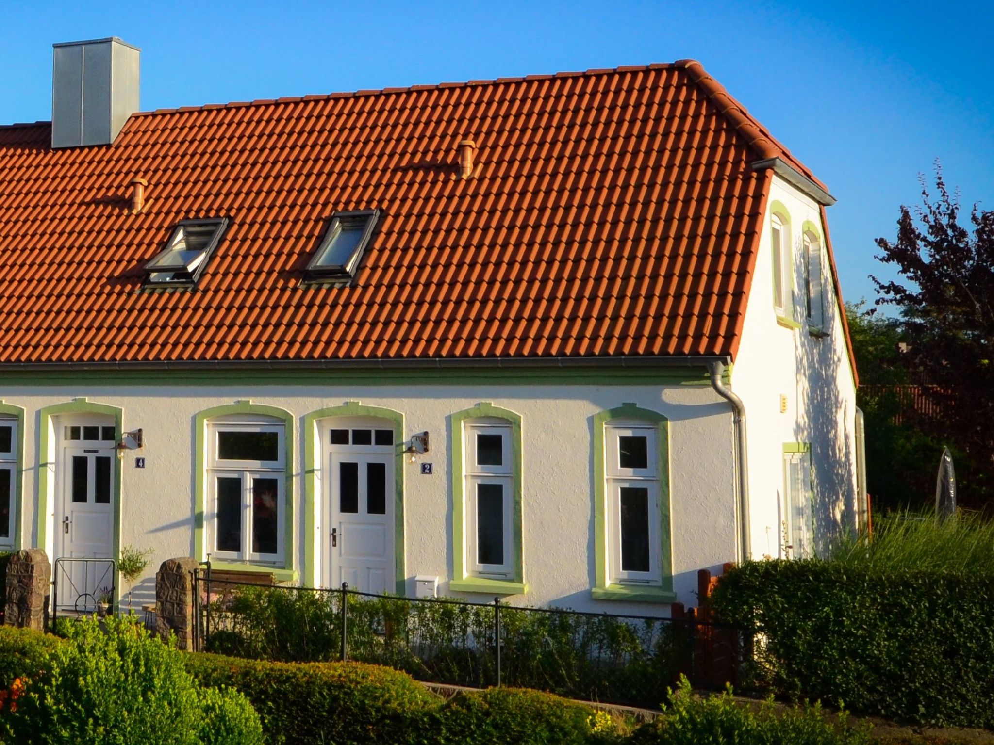 In Lutterbek mit Kleinem Garten-Binnen