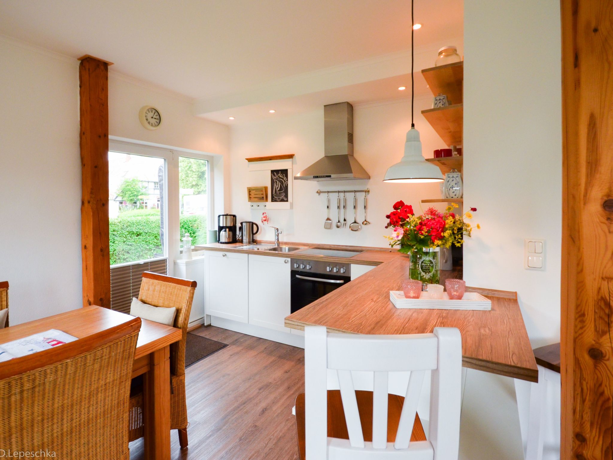 In Lutterbek mit Kleinem Garten-Binnen