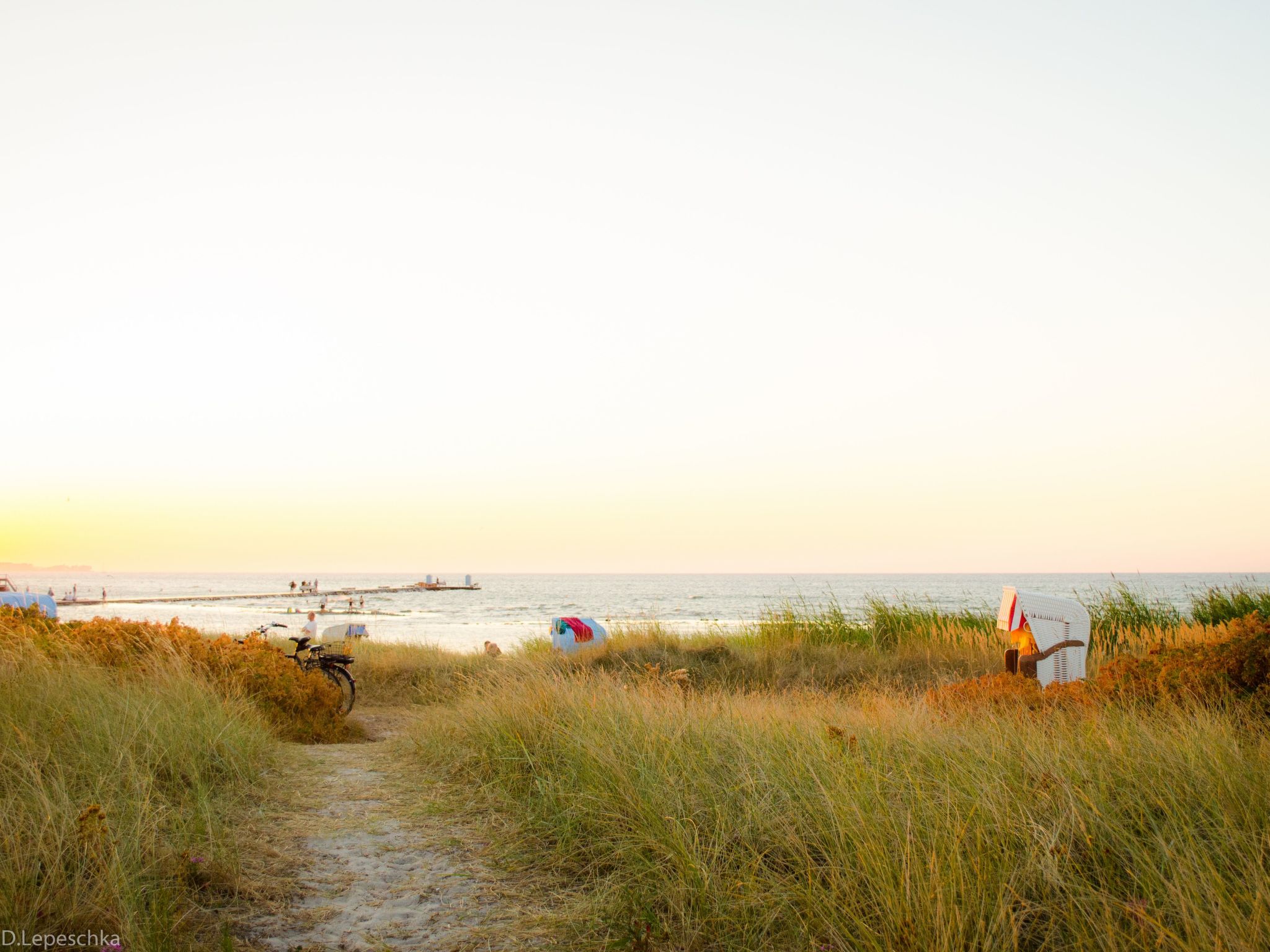 In Lutterbek mit Kleinem Garten-Binnen