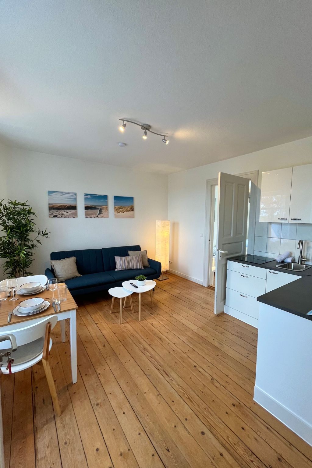 Ostsee-Ferienwohnung direkt hinter dem Deich