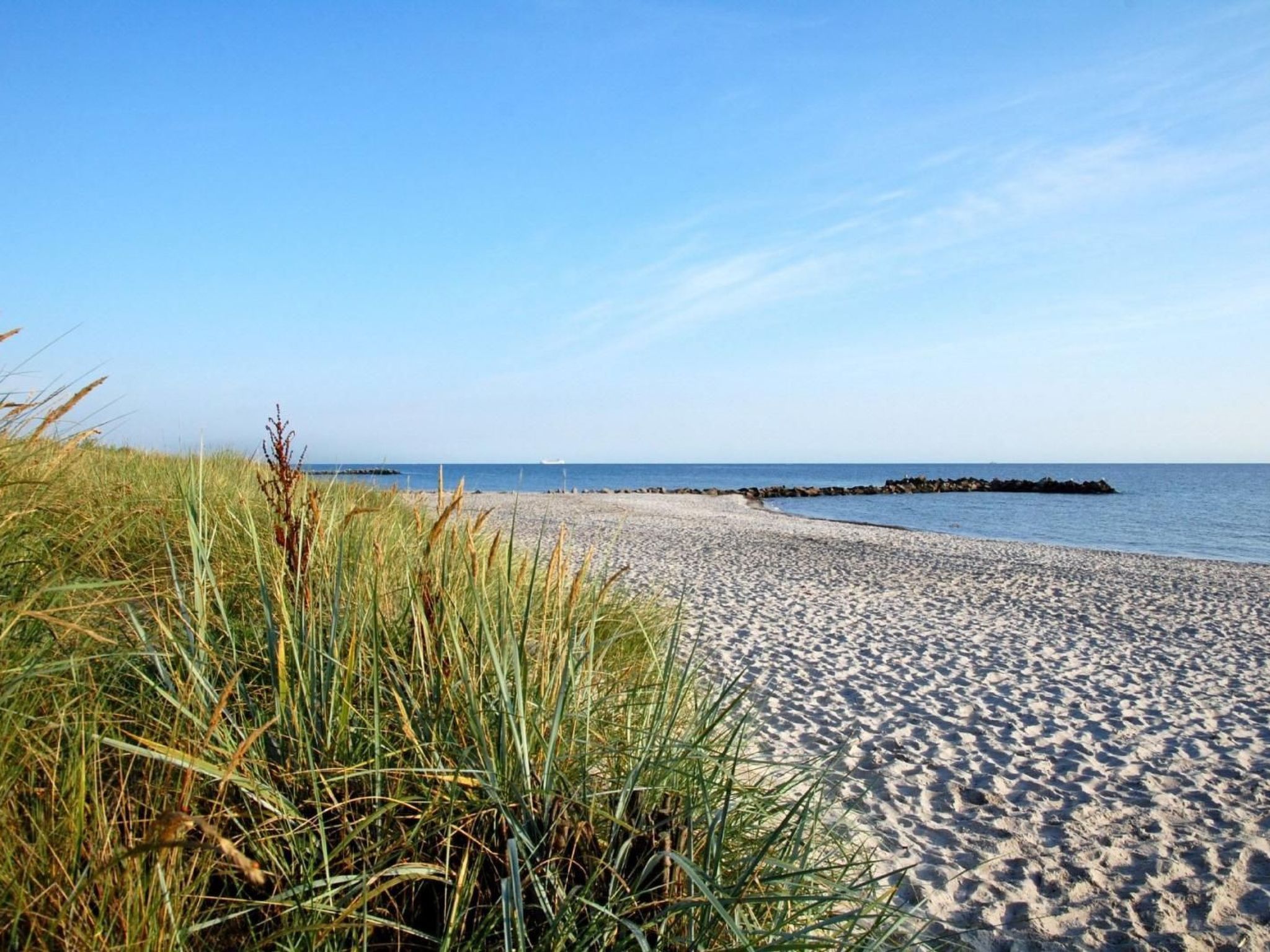 Ostsee-Ferienwohnung direkt hinter dem Deich-Binnen