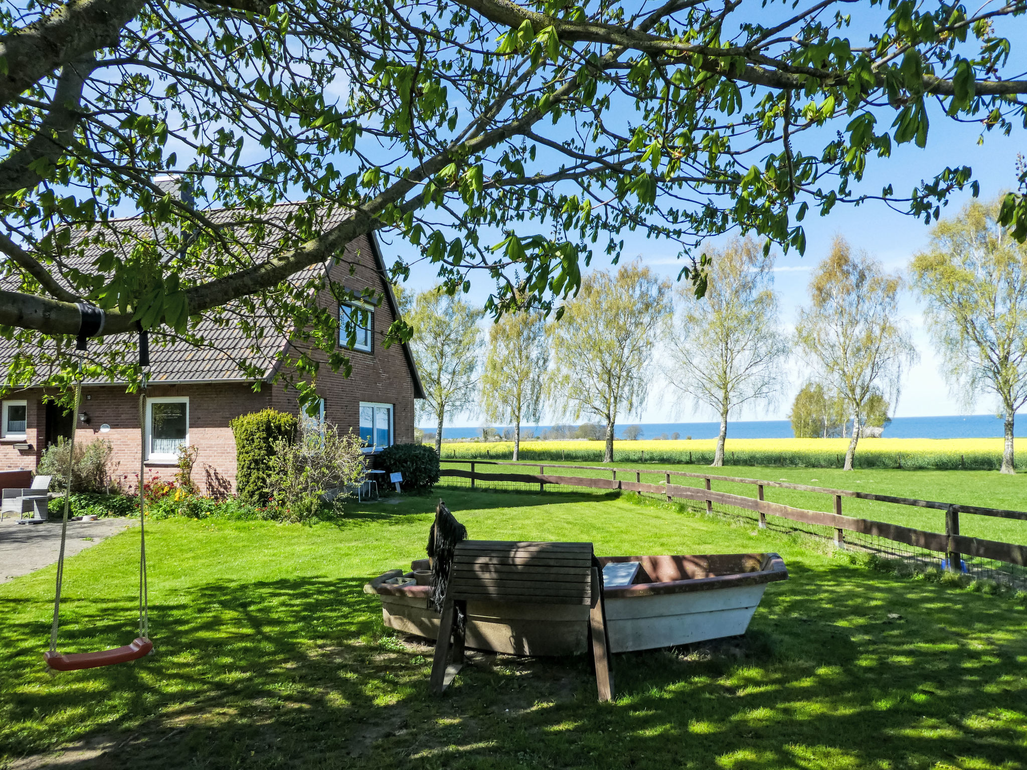 Mit Meerblick - direkt an der Ostsee