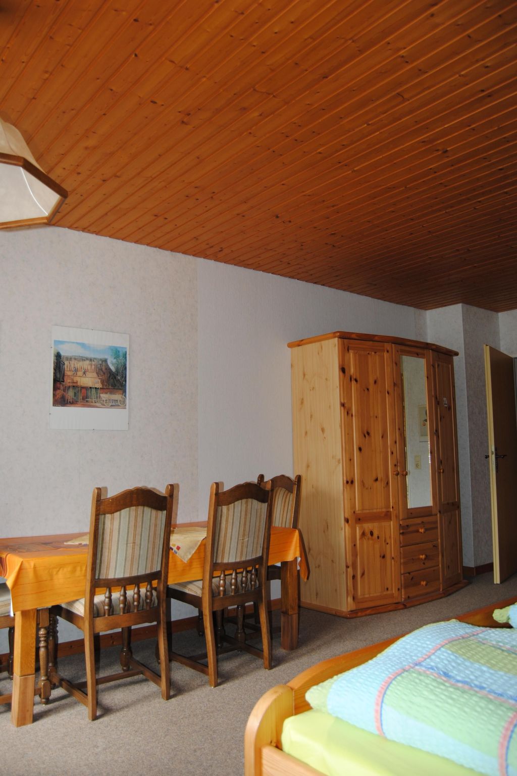 Ländliche Ferienwohnung in beliebtem Gästehaus-Binnen