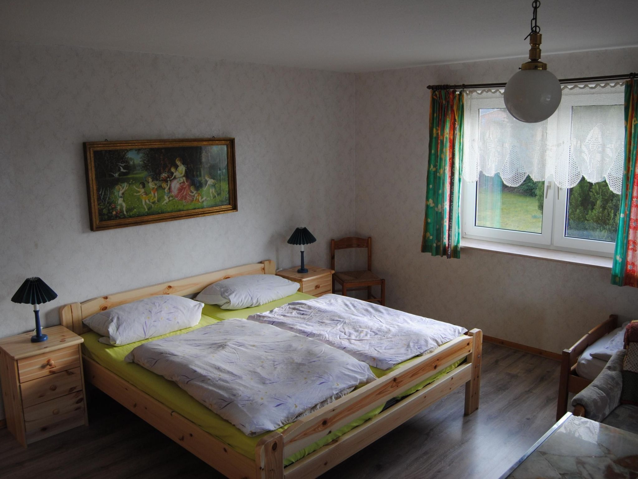 Your accommodation is a family-run guest house, which is very popular with regular guests. It is located in a rural area about four kilometres from the Baltic Sea beach and has excellent public transp..