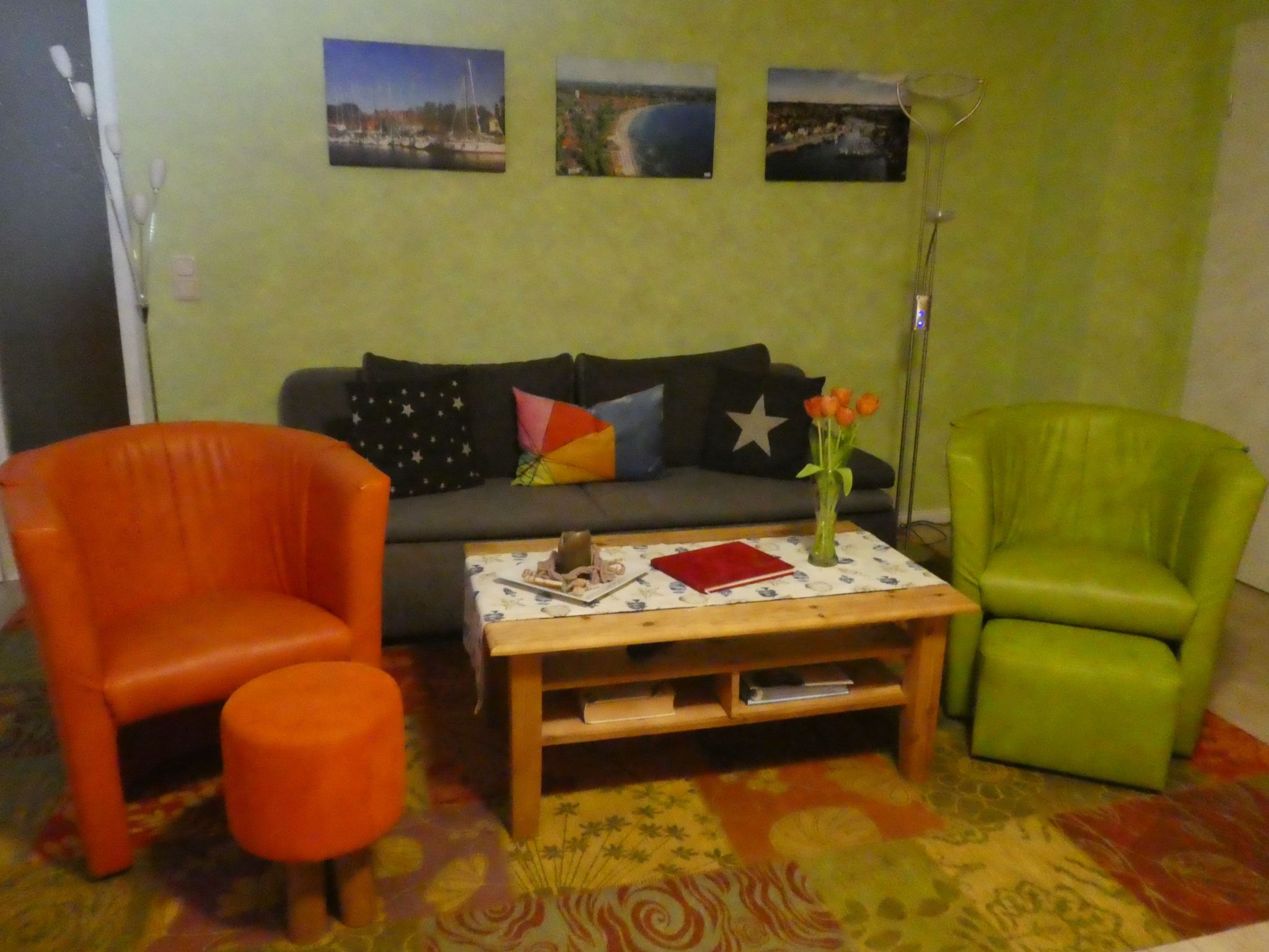 Urlaub in der Ferienwohnung Sonnengruss am Strand-Dedans