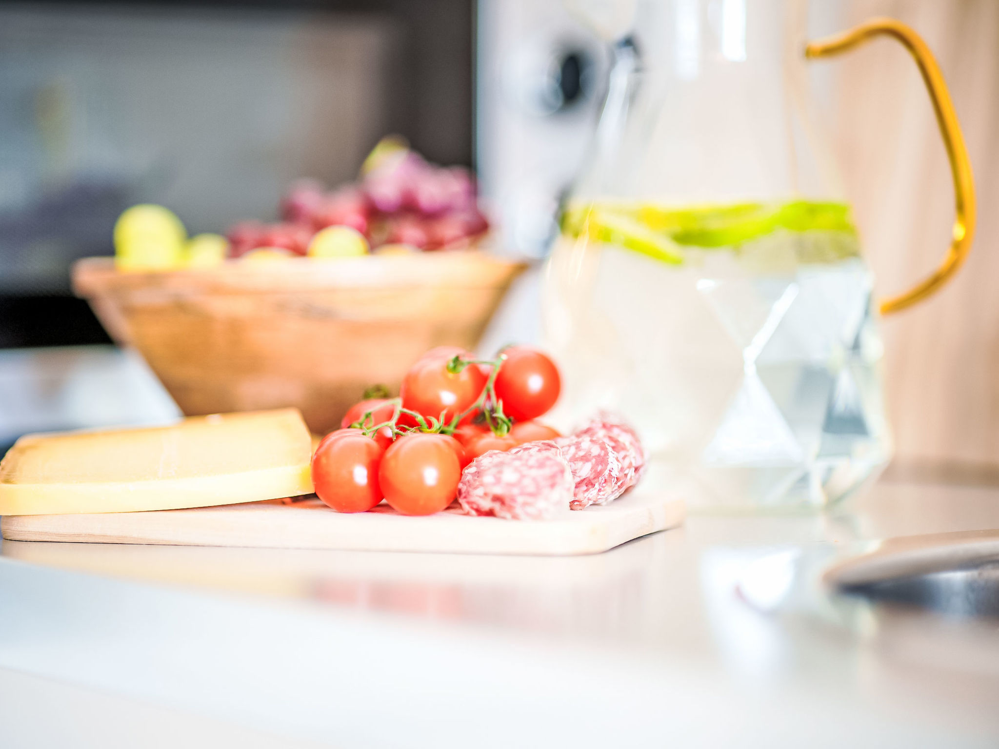 RegioStyle with Sea View-Balcony-Beach-Dedans