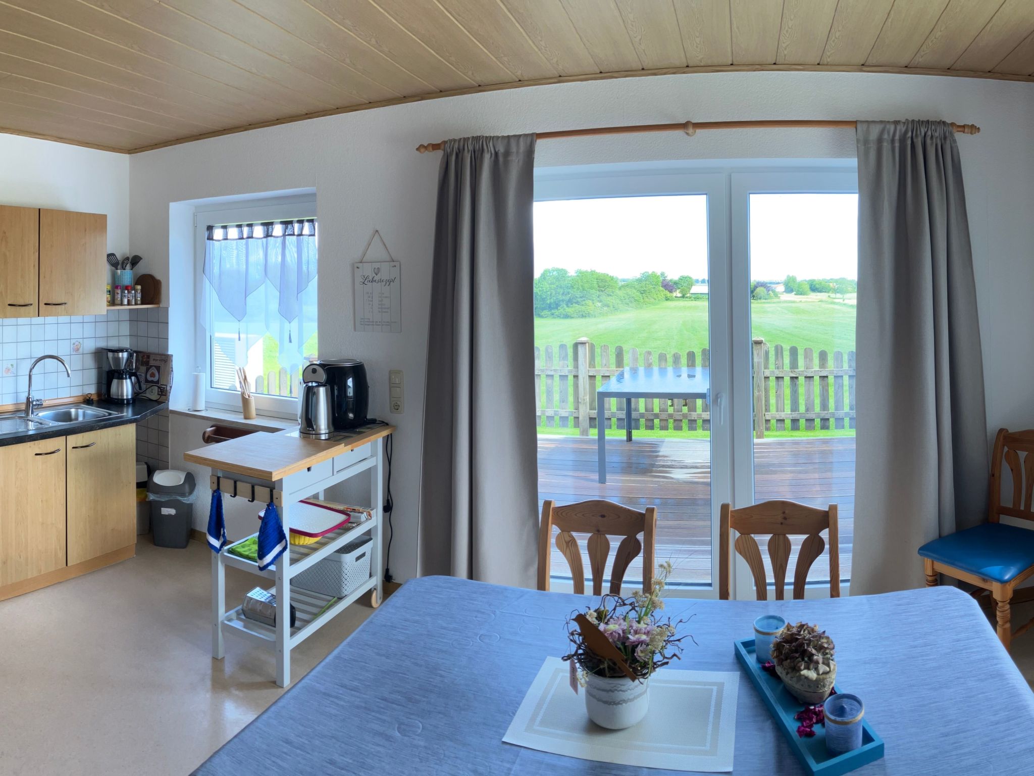 Haus mit Herz-Binnen