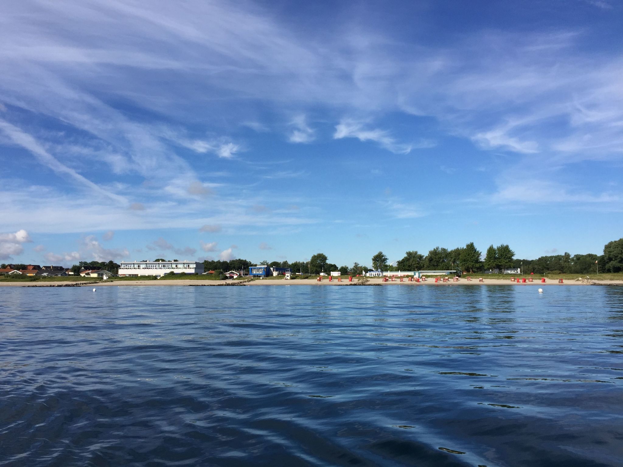 Hygge hus, tolle Ostseelage, freier Blick auf Felder-Binnen
