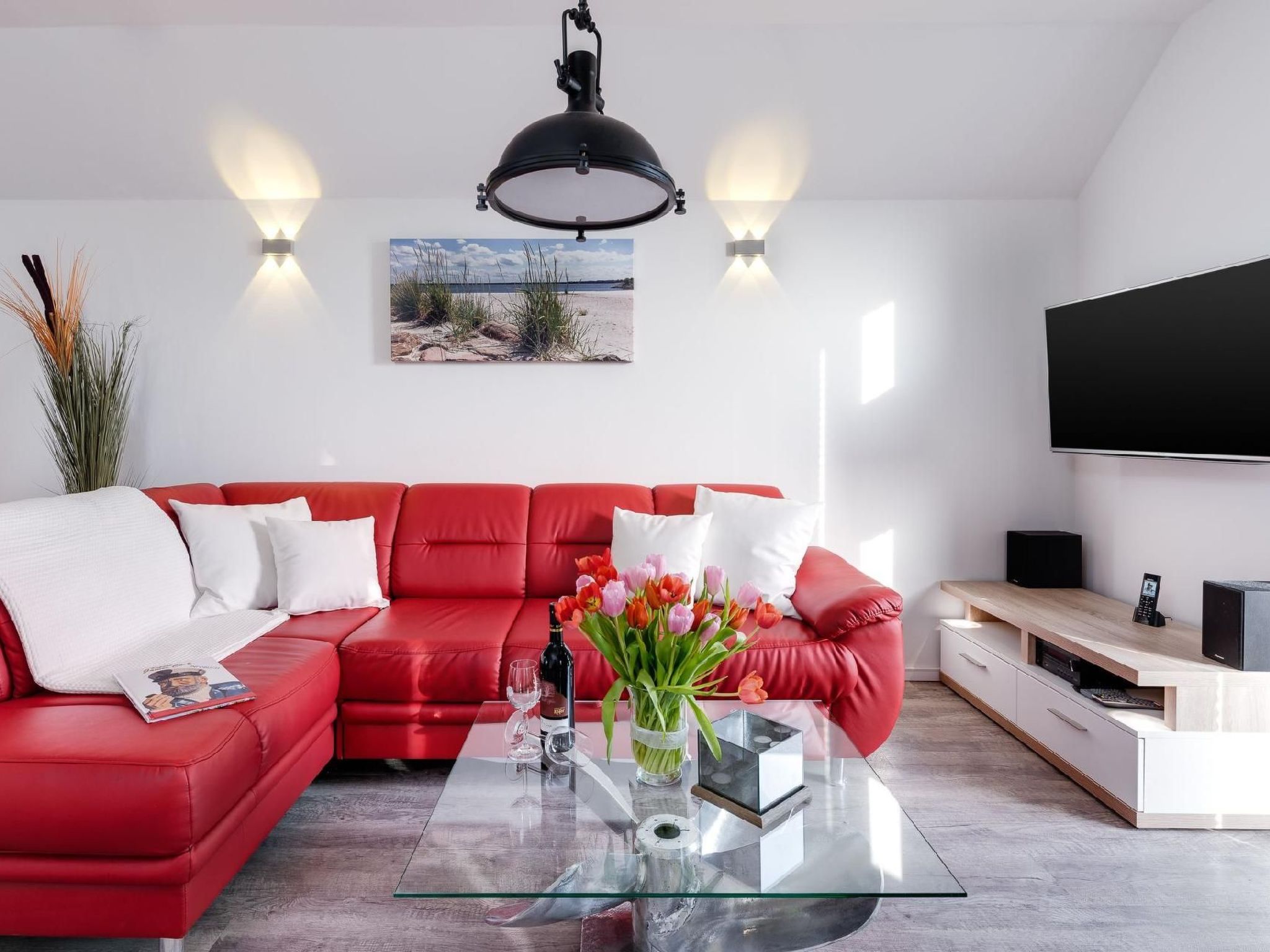 Fewo Kapitän James Cook, E-Ladesäule, Wasserbett