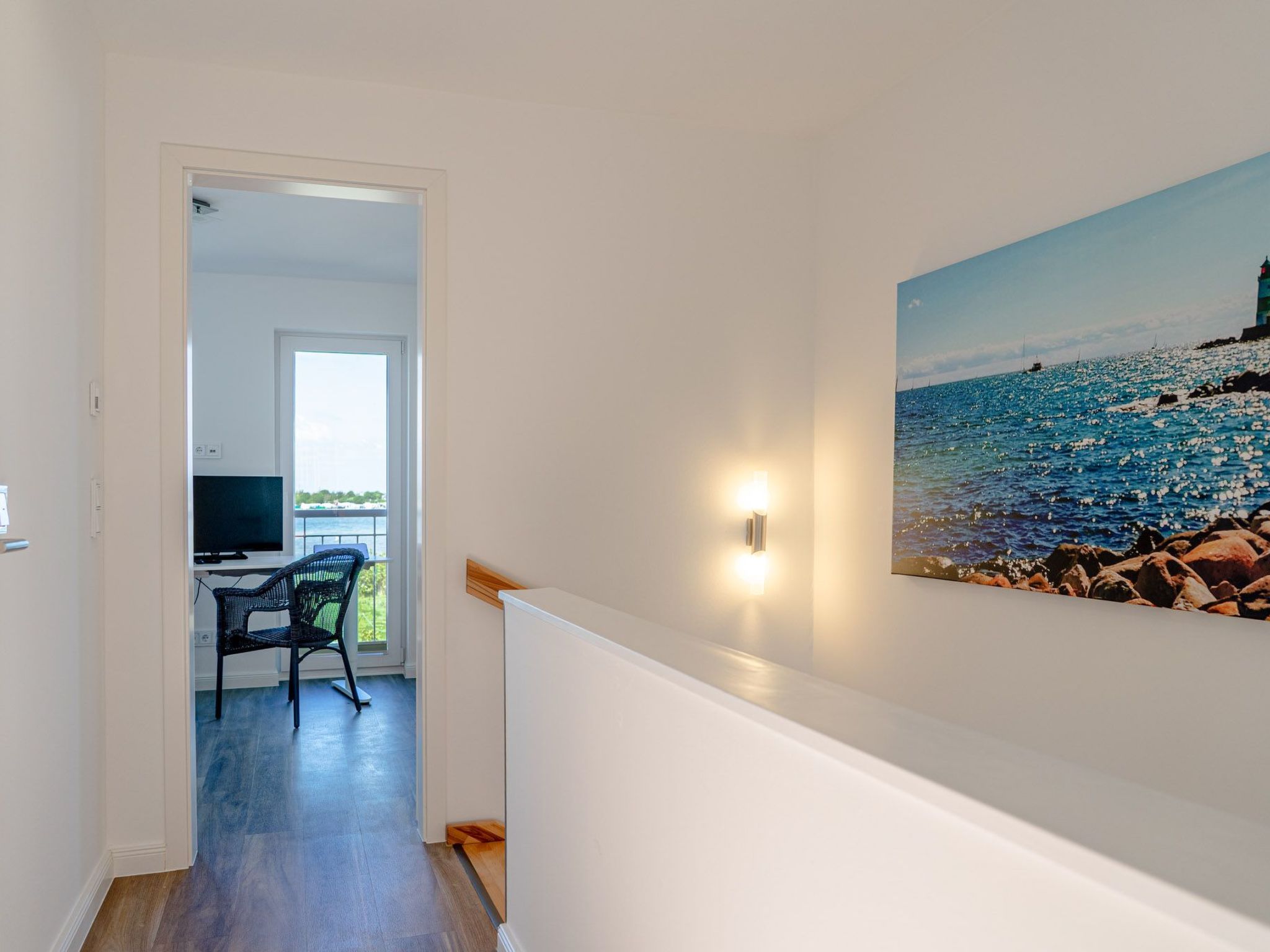 Schleivilla Hafenblick by Seeblick Ferien ORO-Drinnen