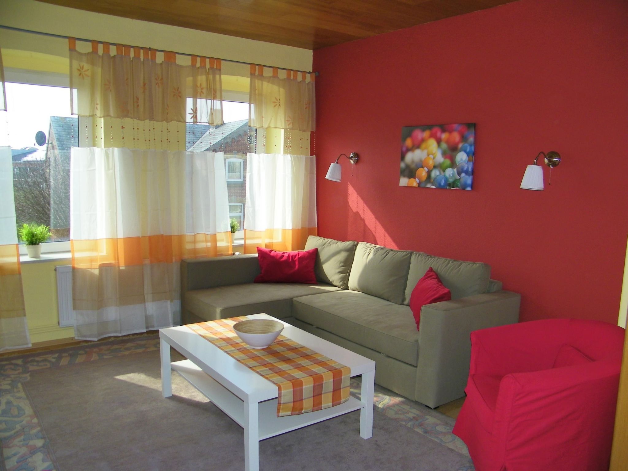 In Kappeln mit Großem Balkon-Binnen