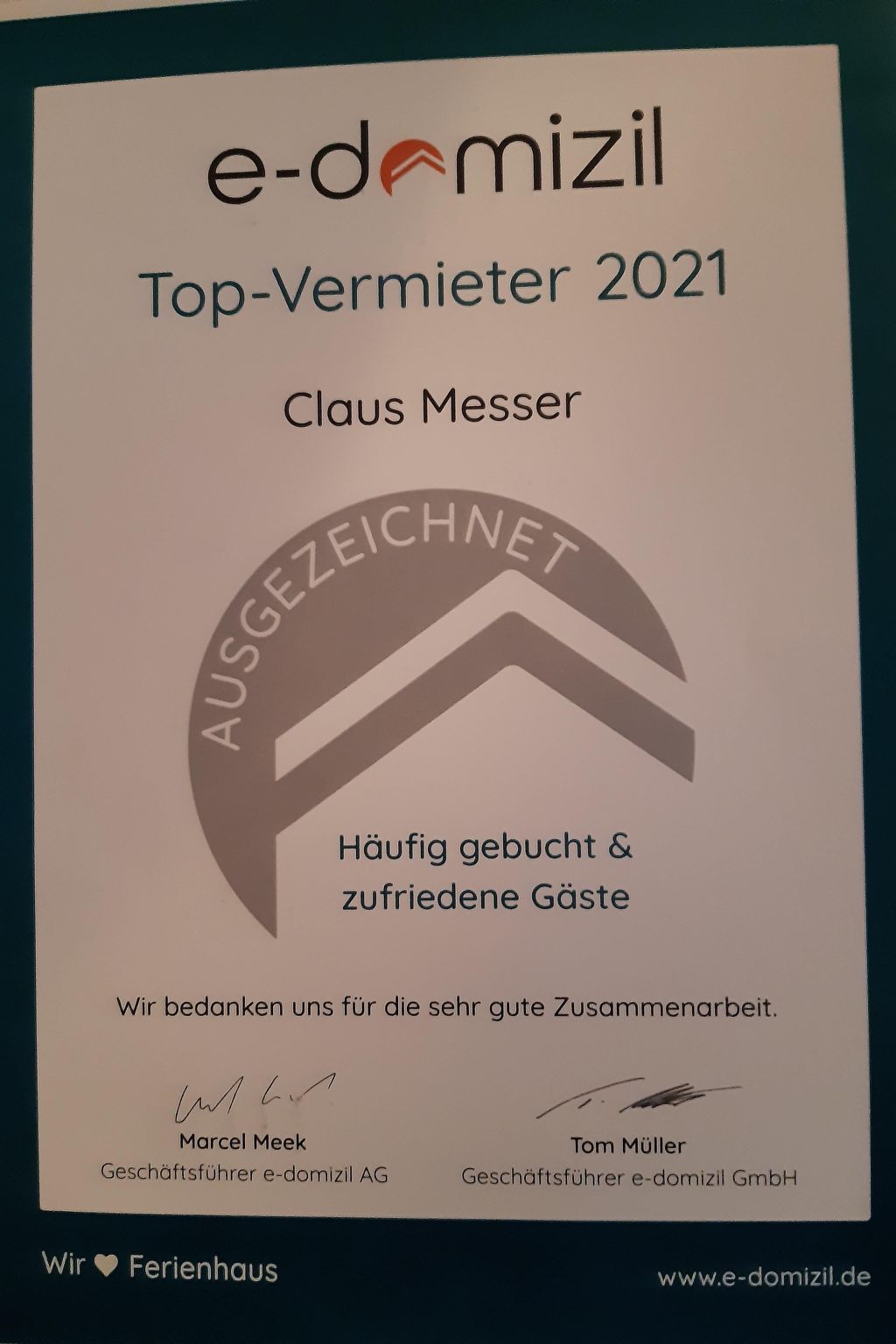 Land-Ferienhaus-Binnen