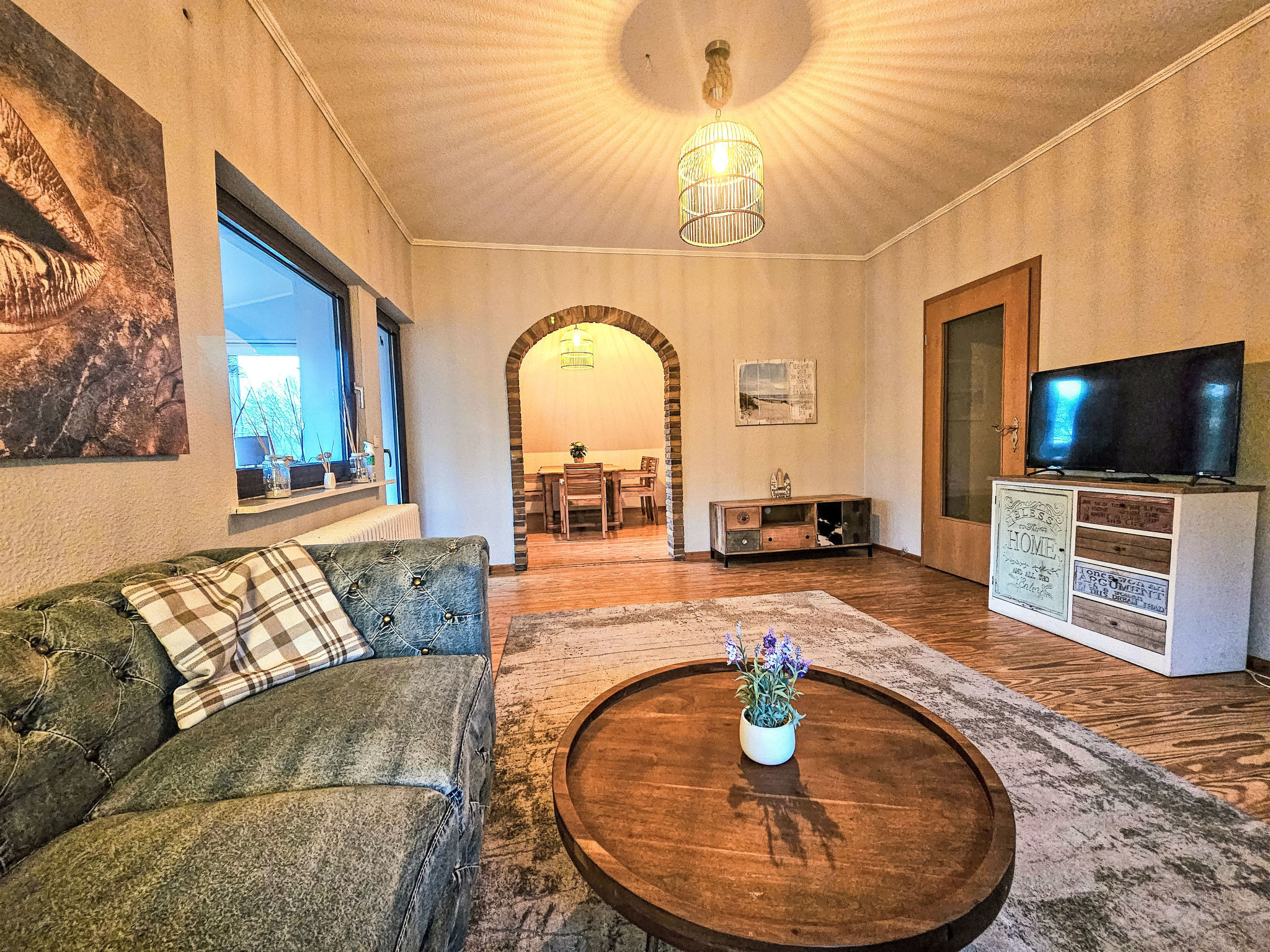 Wohnung in Oberselk mit Garten und Grill