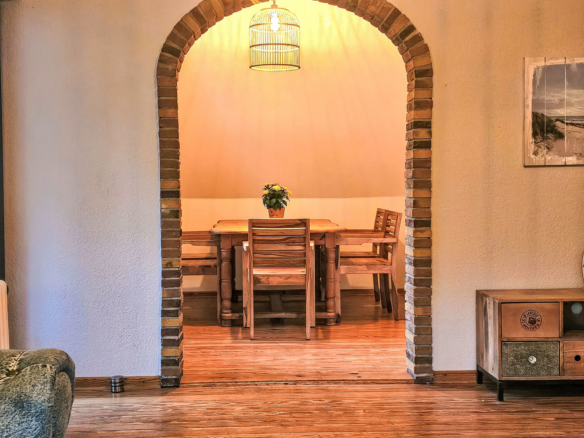 Wohnung in Oberselk mit Garten und Grill - Binnen