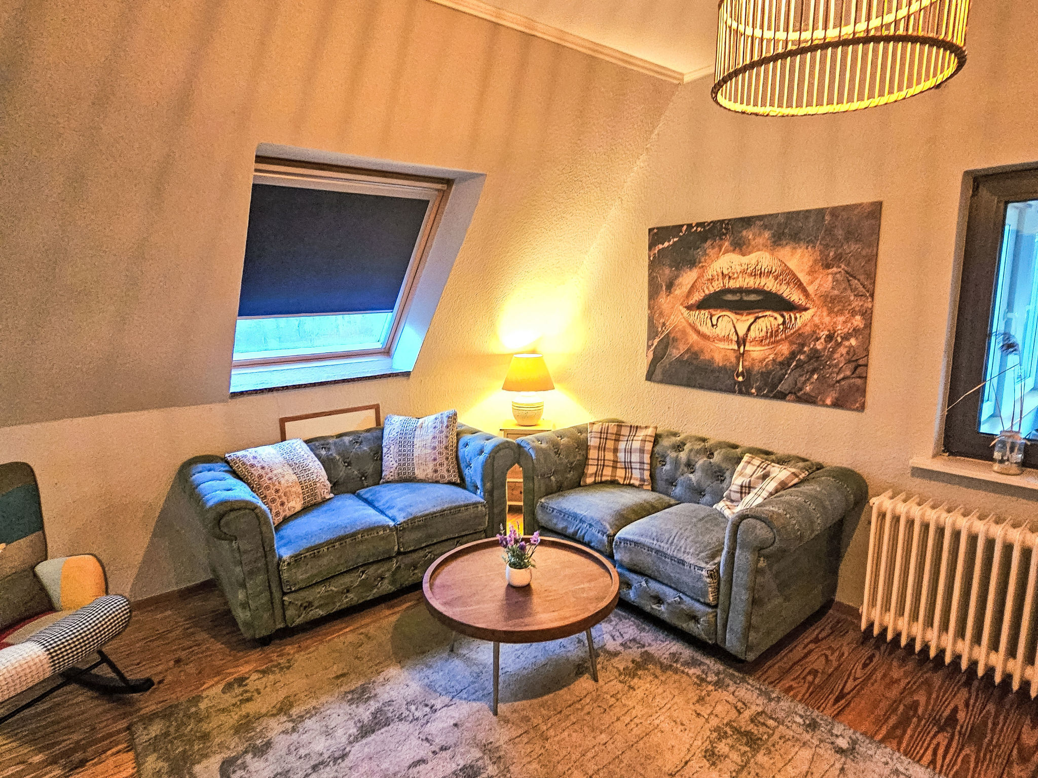Wohnung in Oberselk mit Garten und Grill