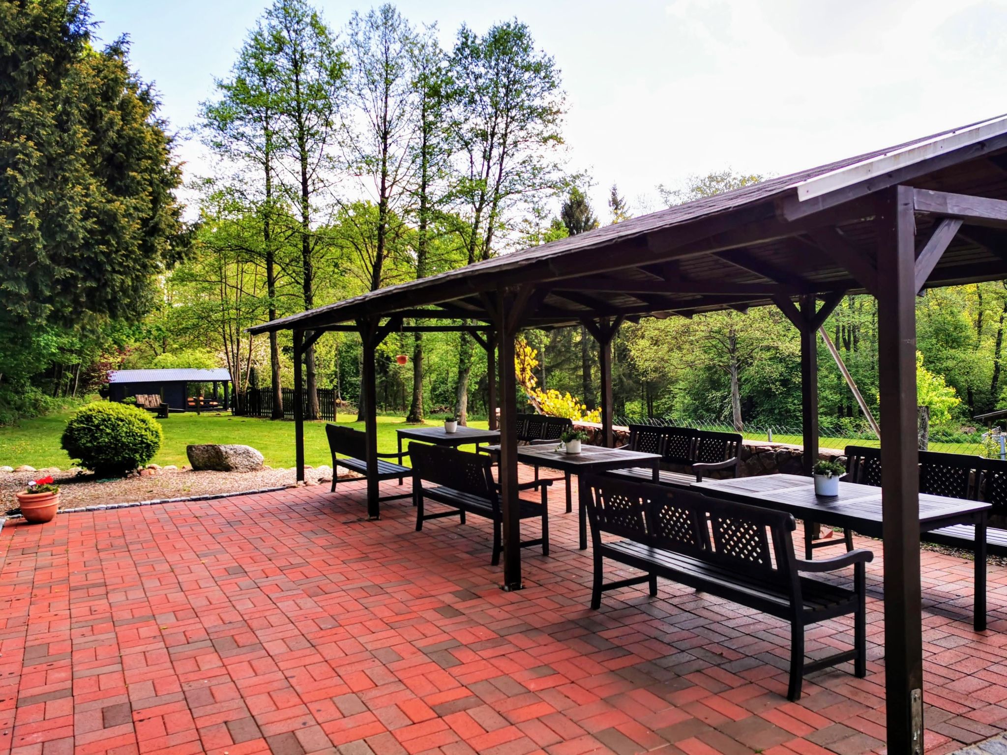 Wohnung in Oberselk mit Garten und Grill - Buiten