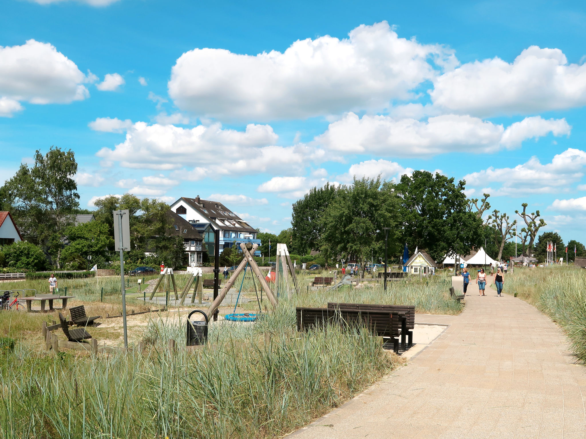 In Klingberg mit Seeblick-Omgeving