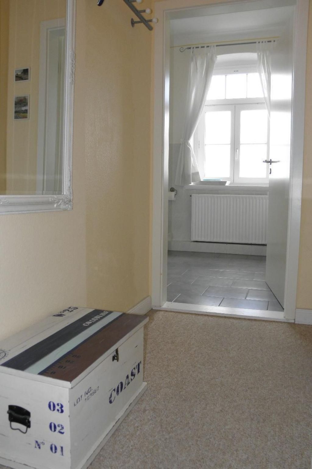 Freundlich eingerichtete Wohnung mit Meerblick - Binnen